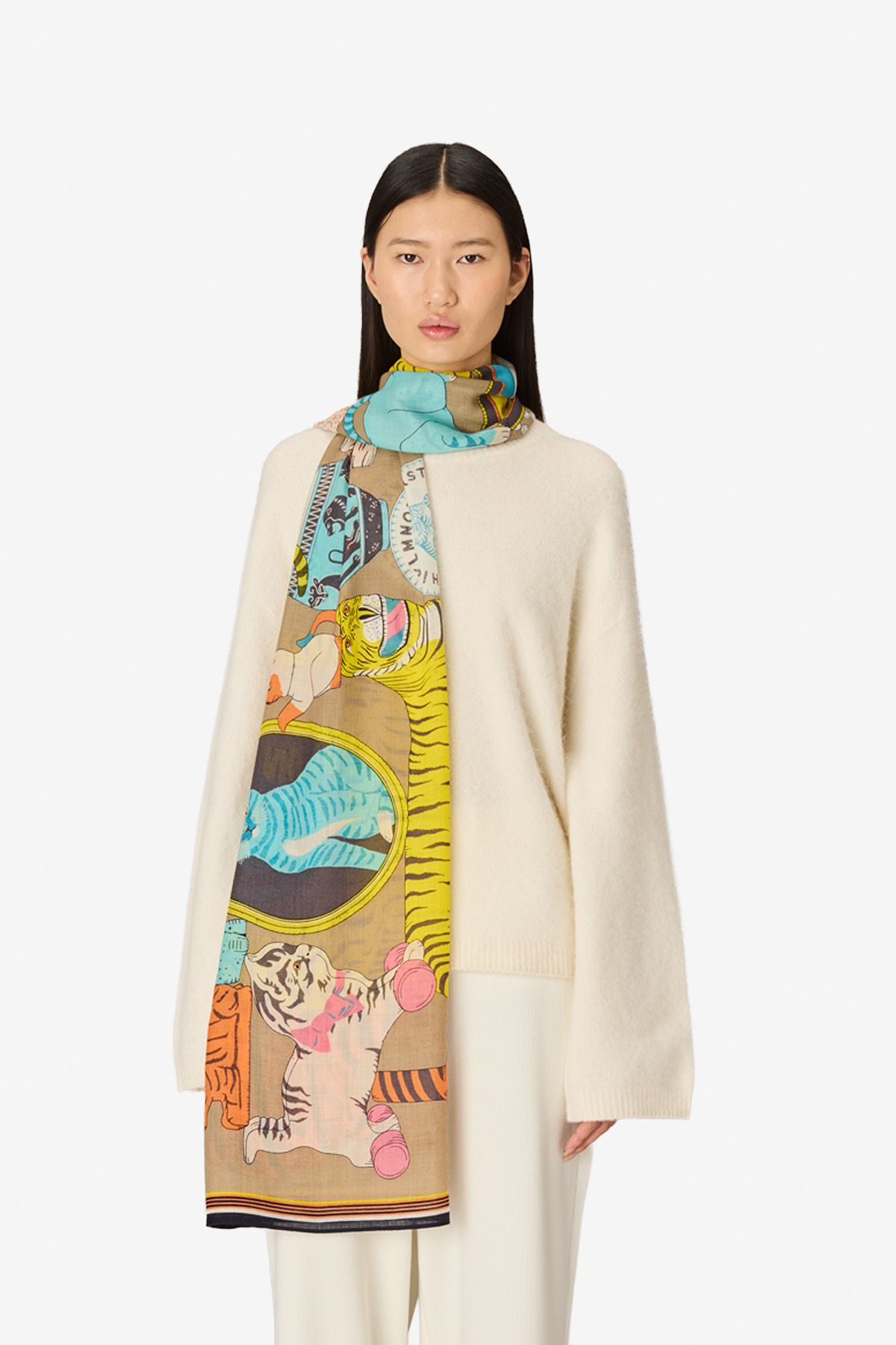 Bufanda 70 - Collectionneur - Pastel