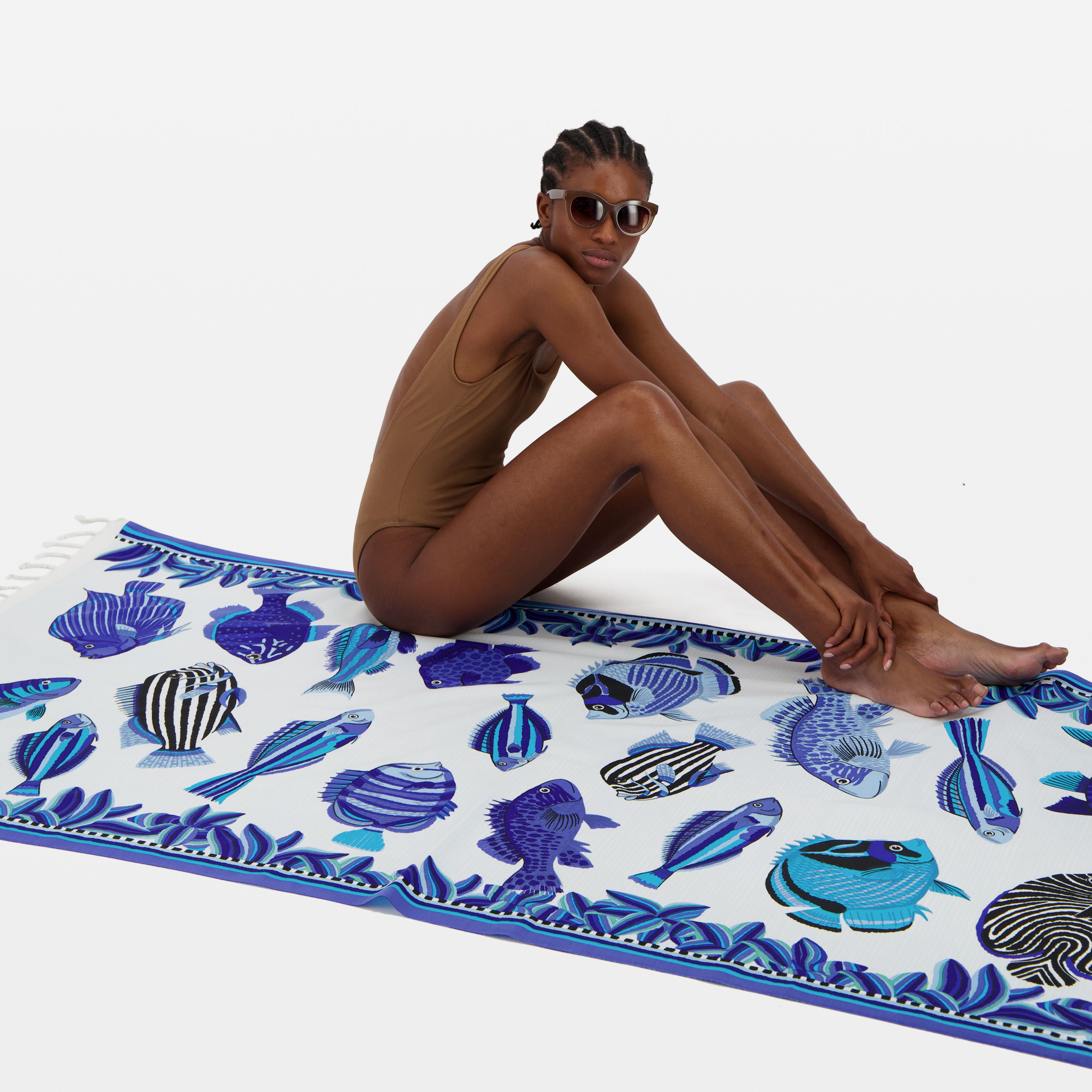 Fouta Towel 100 - Tuba - Blue