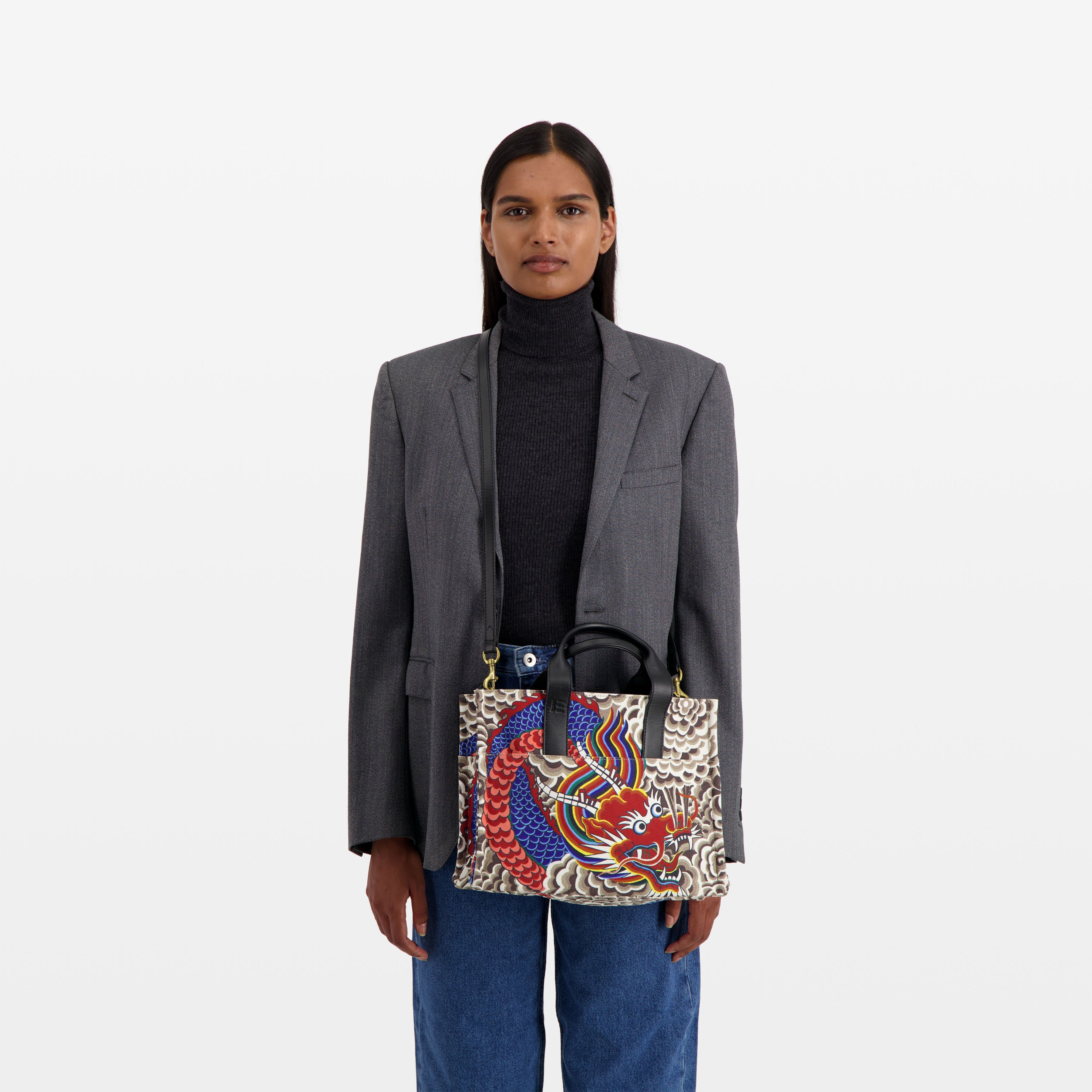 Nino Bag - Dragon - Grey
