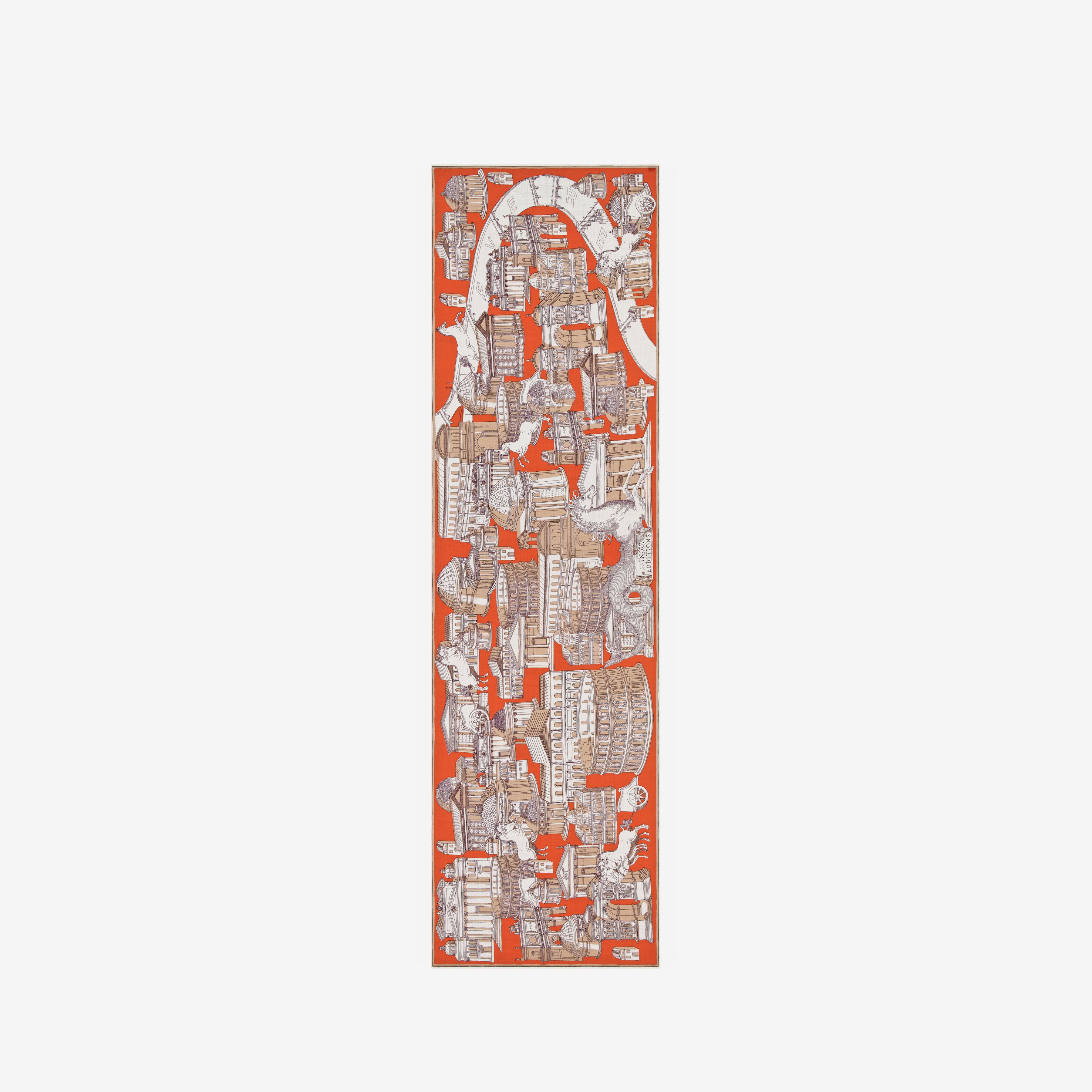 Bufanda 55 - Roma - Naranja