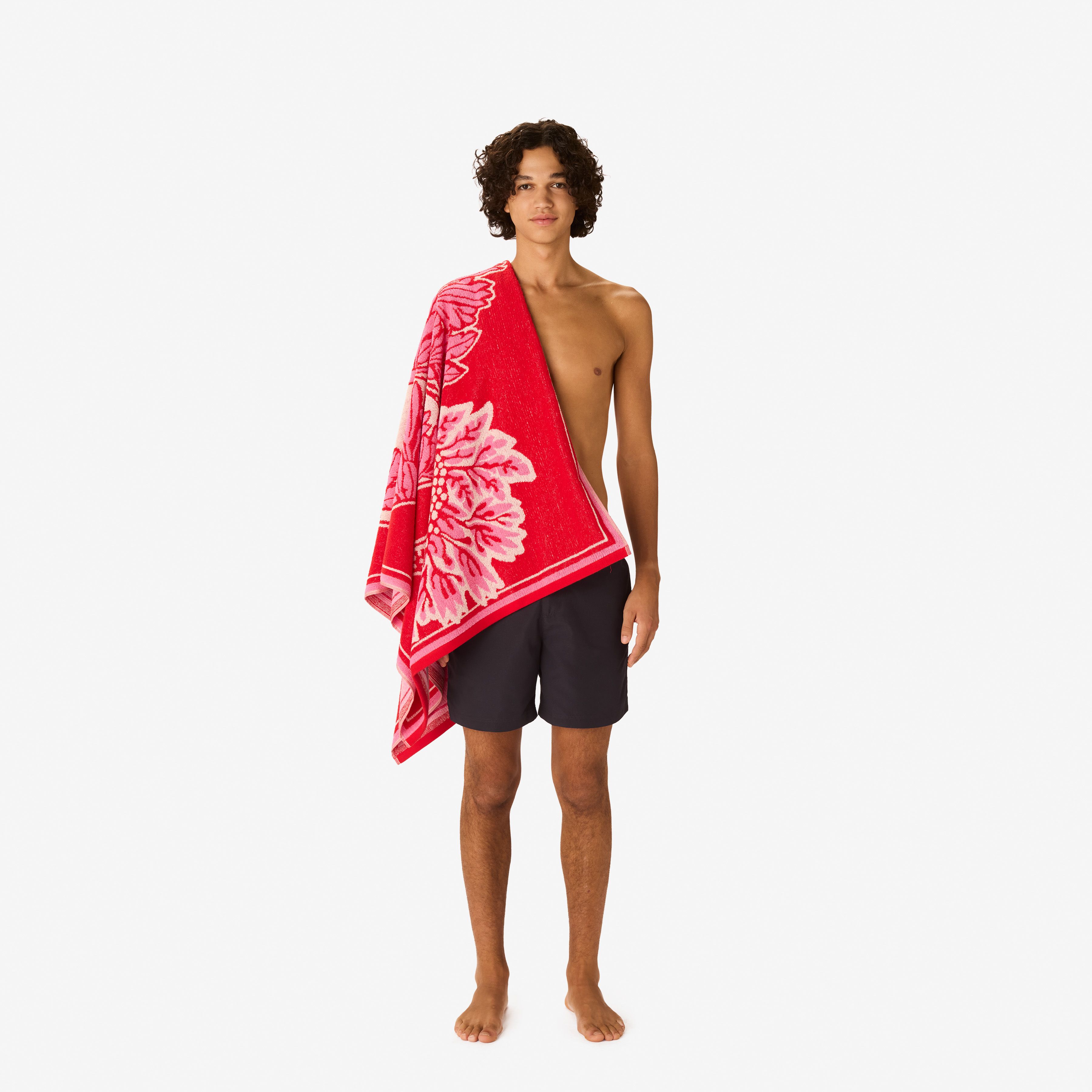 Serviette De Plage 80 - Idriss - Rouge