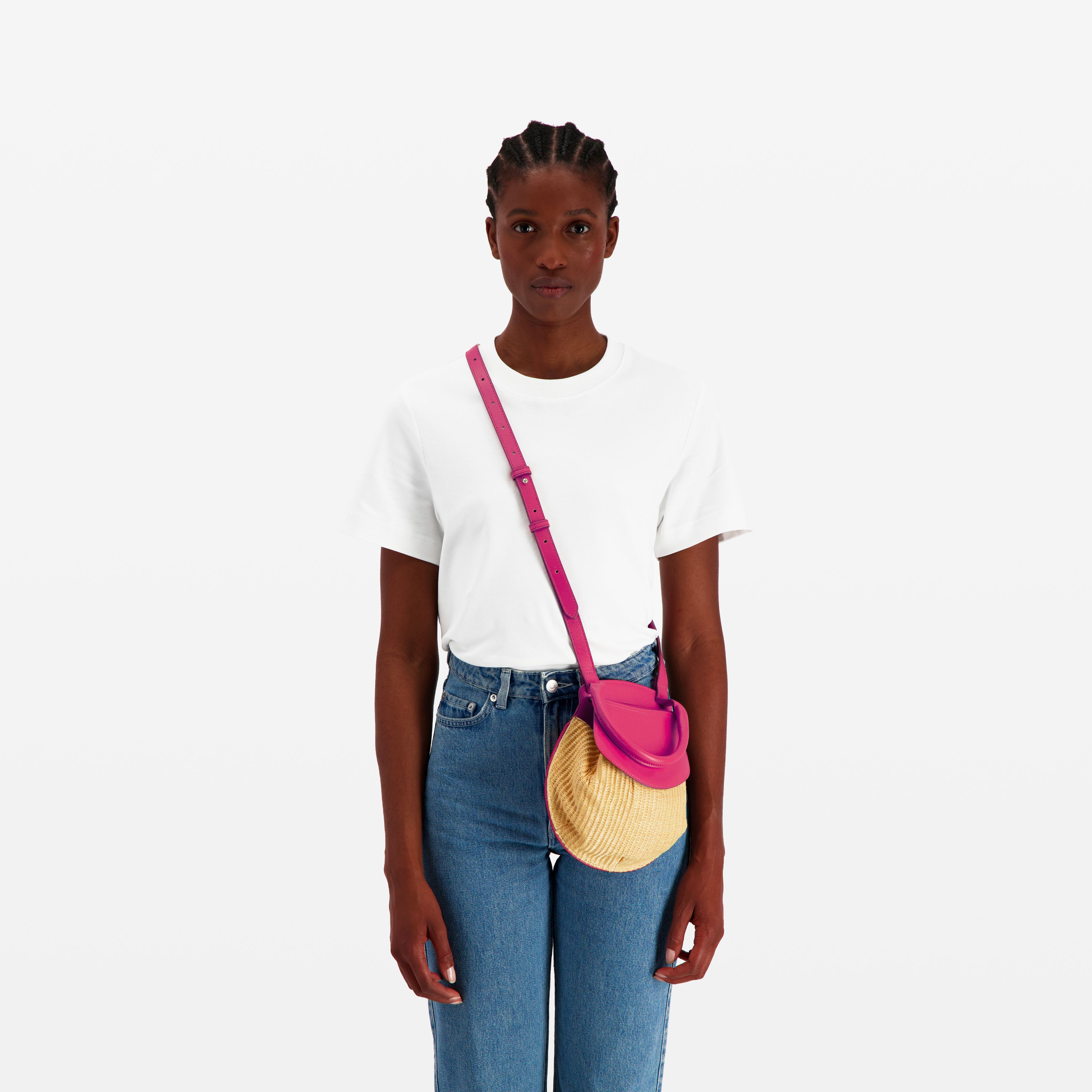 Shell Bag - Moisson - Fuchsia