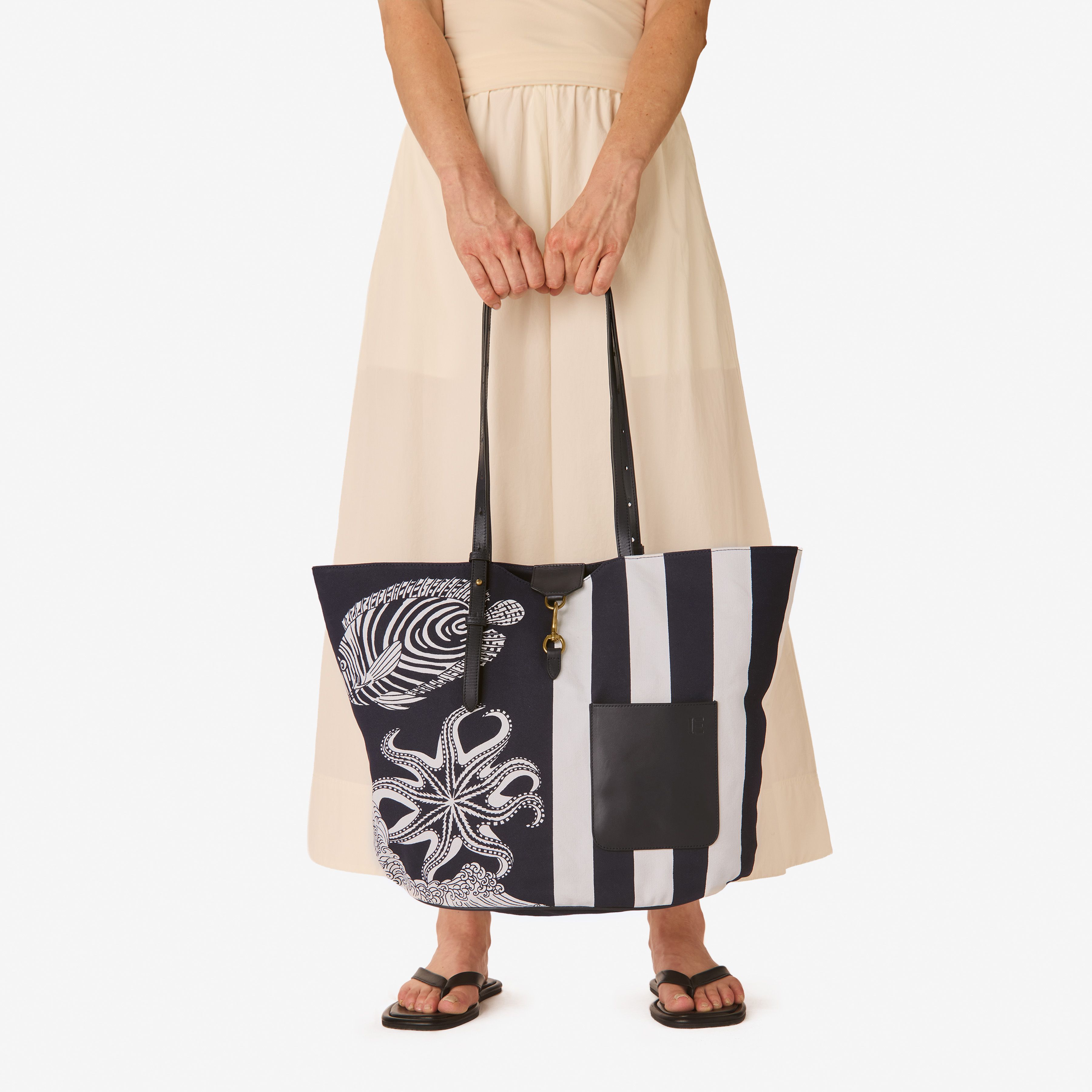 Soft Shopping Bag - Poseidon - Navy
