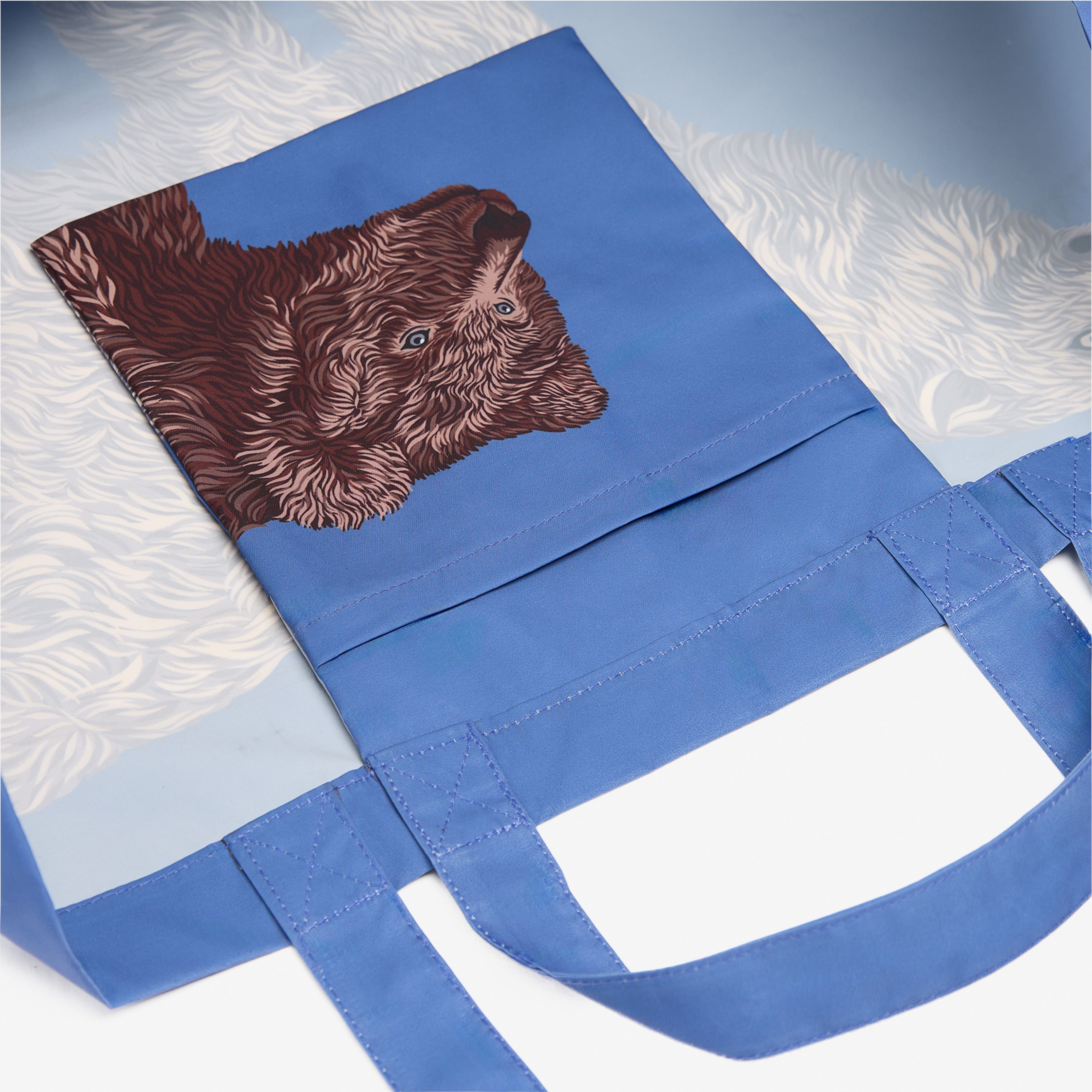 Maxi Shopper Bag - Ours - Blue
