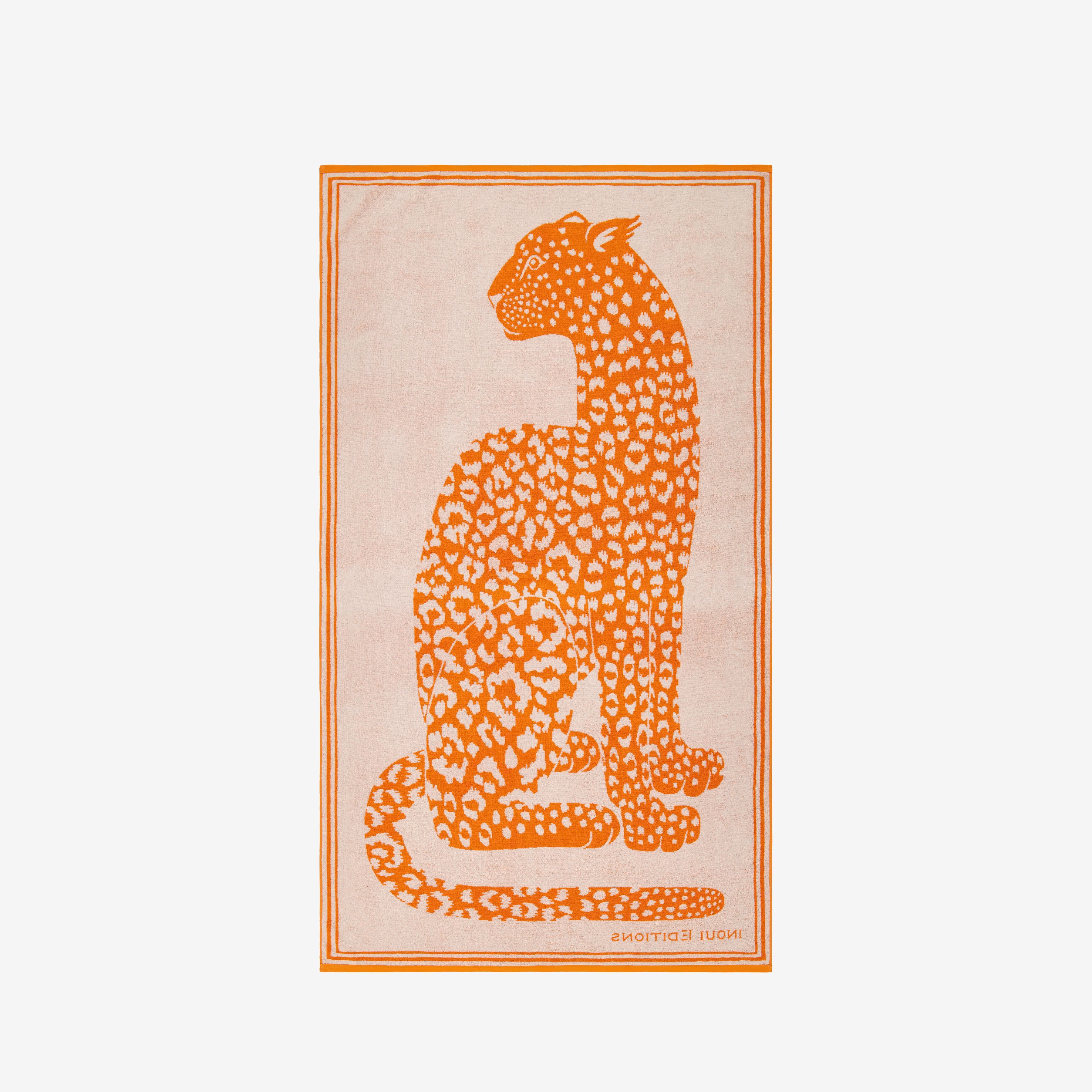 Toalla de Playa 100 - Fetiche - Naranja