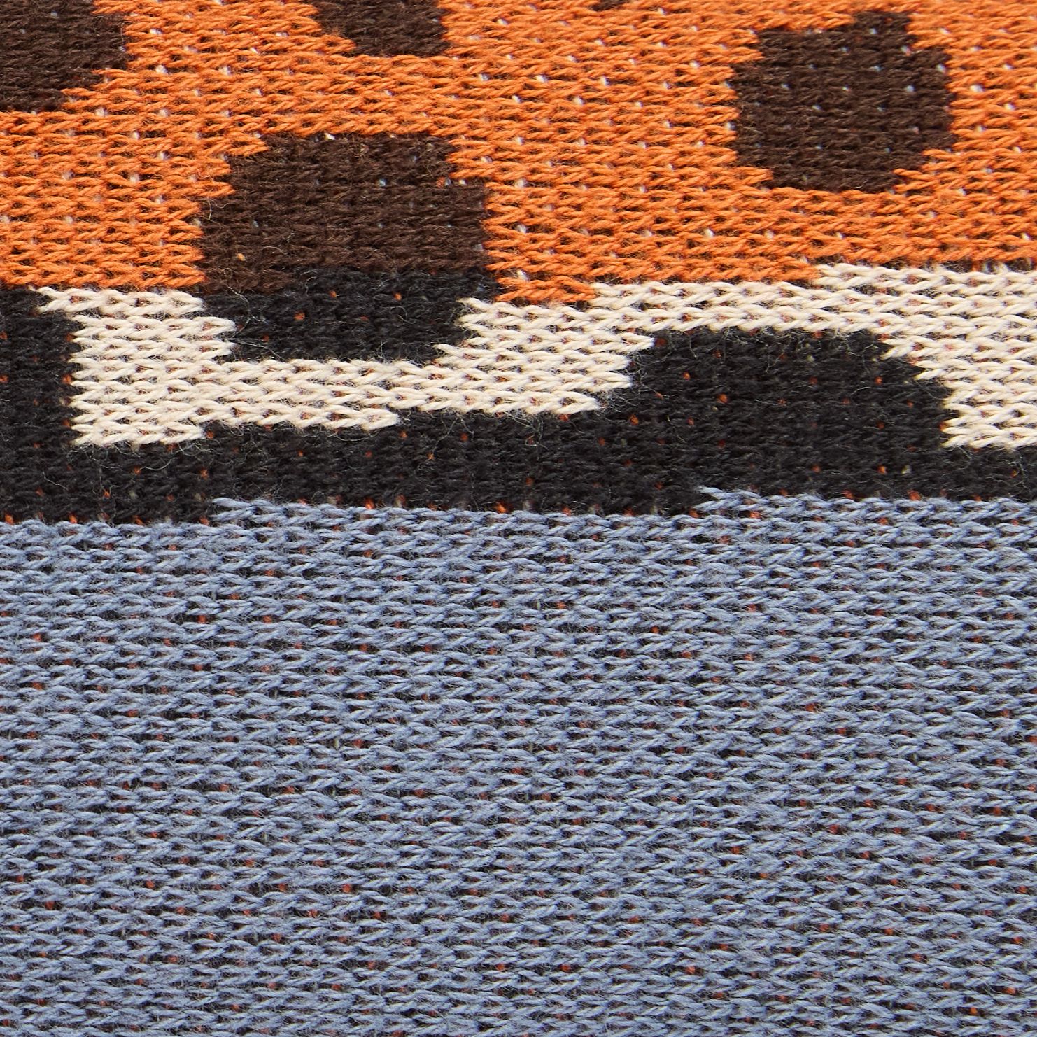 Blanket 130 - Leopard - Blue