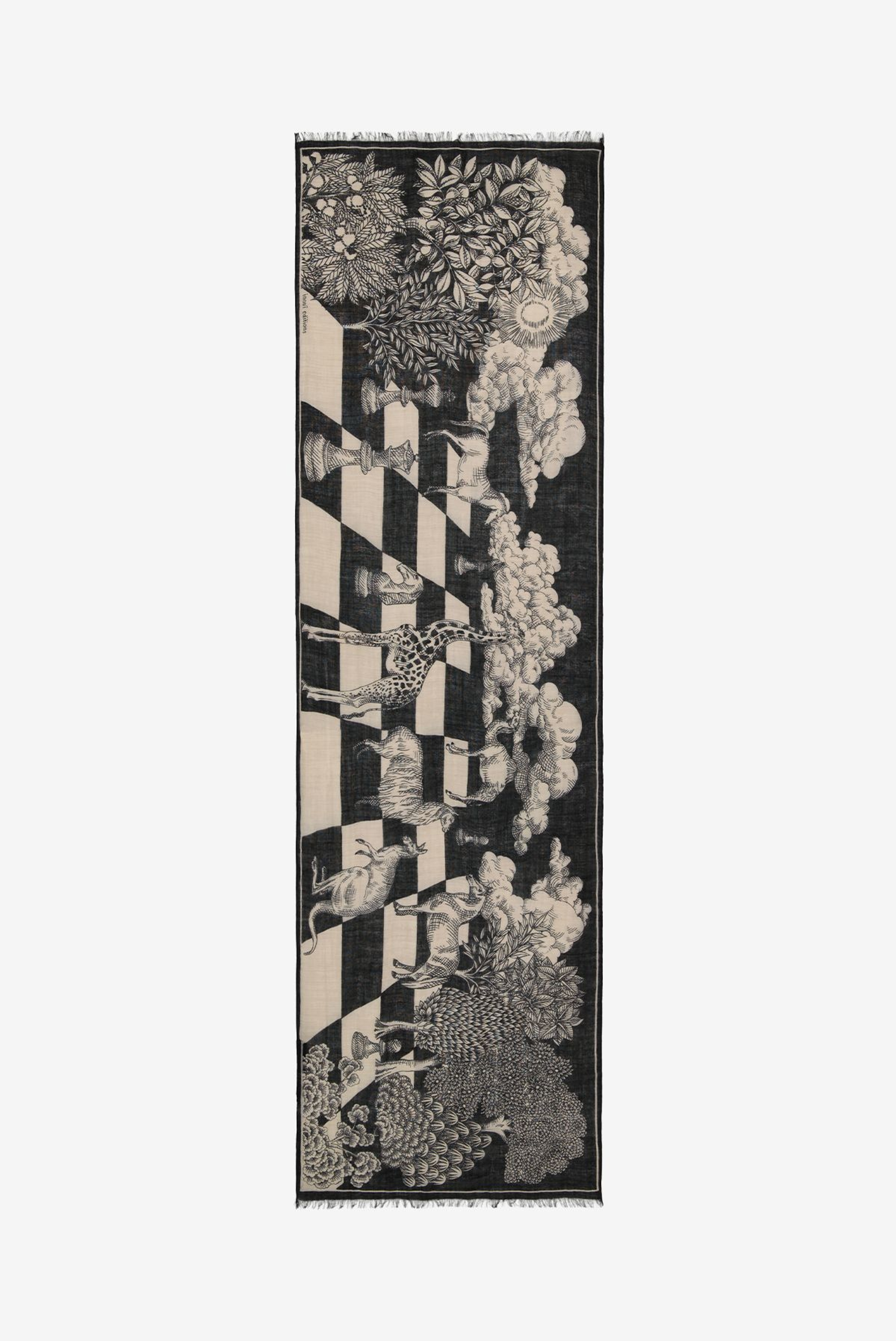 Scarf 55 - Magnus - Black