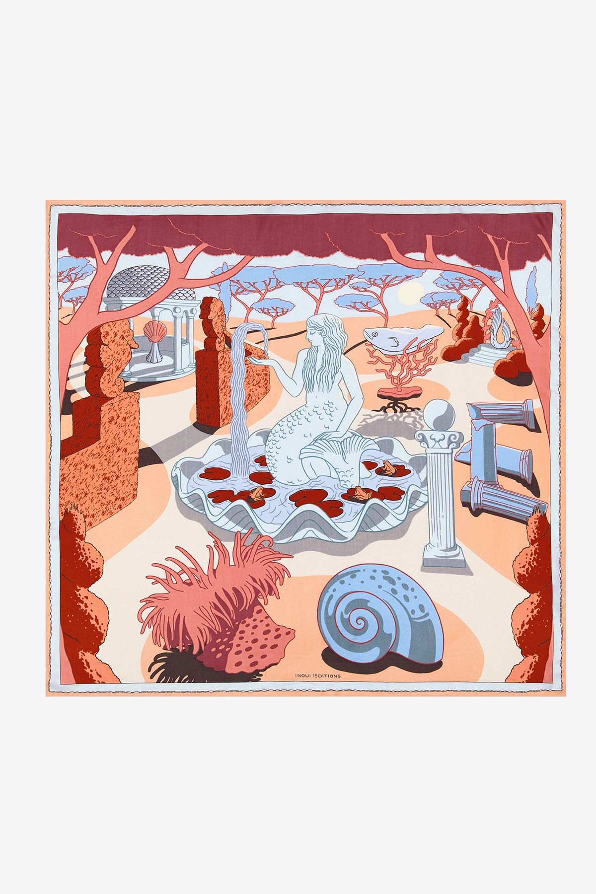 Square 100 - Jardin - Coral