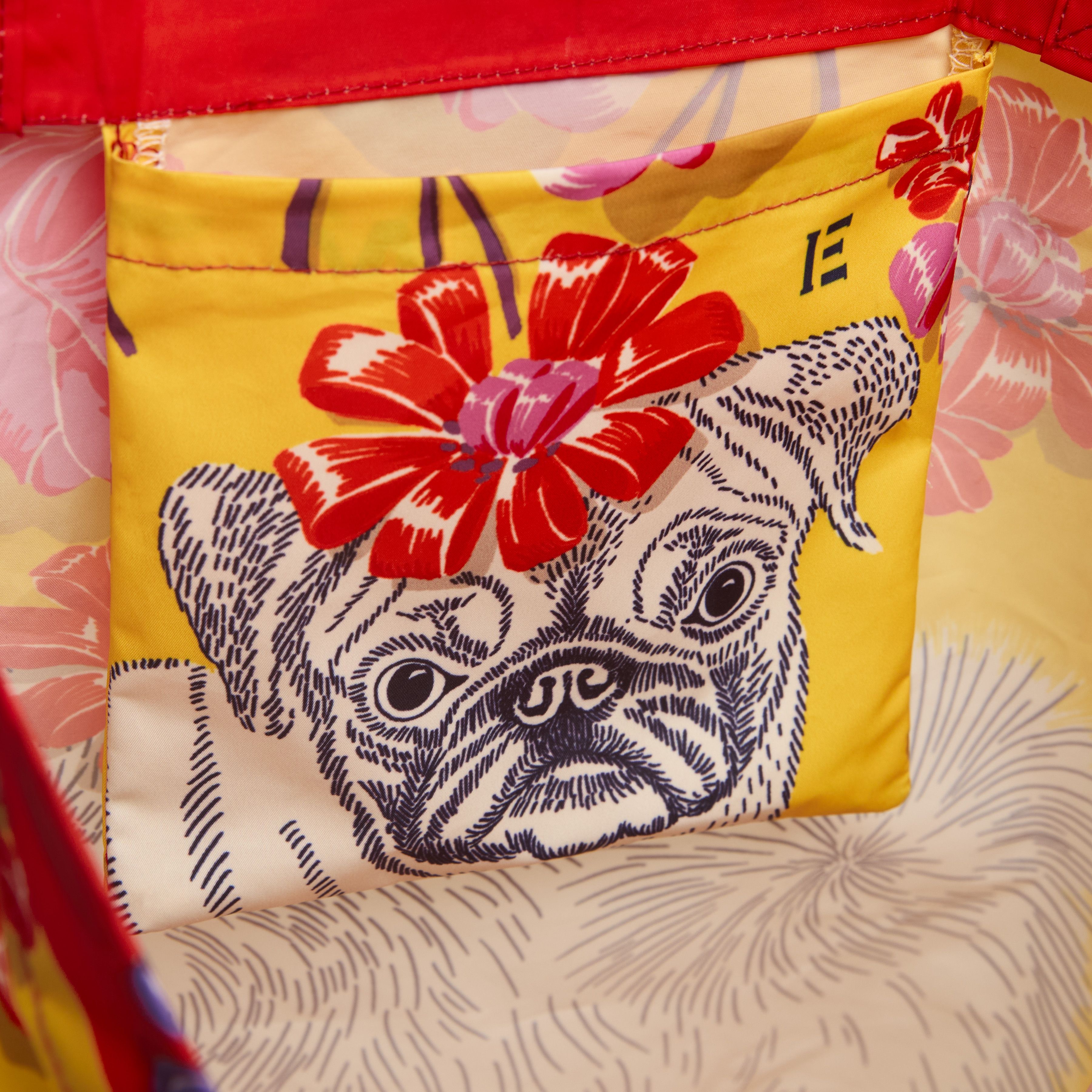Shopper Tasche - Toutou - Gelb