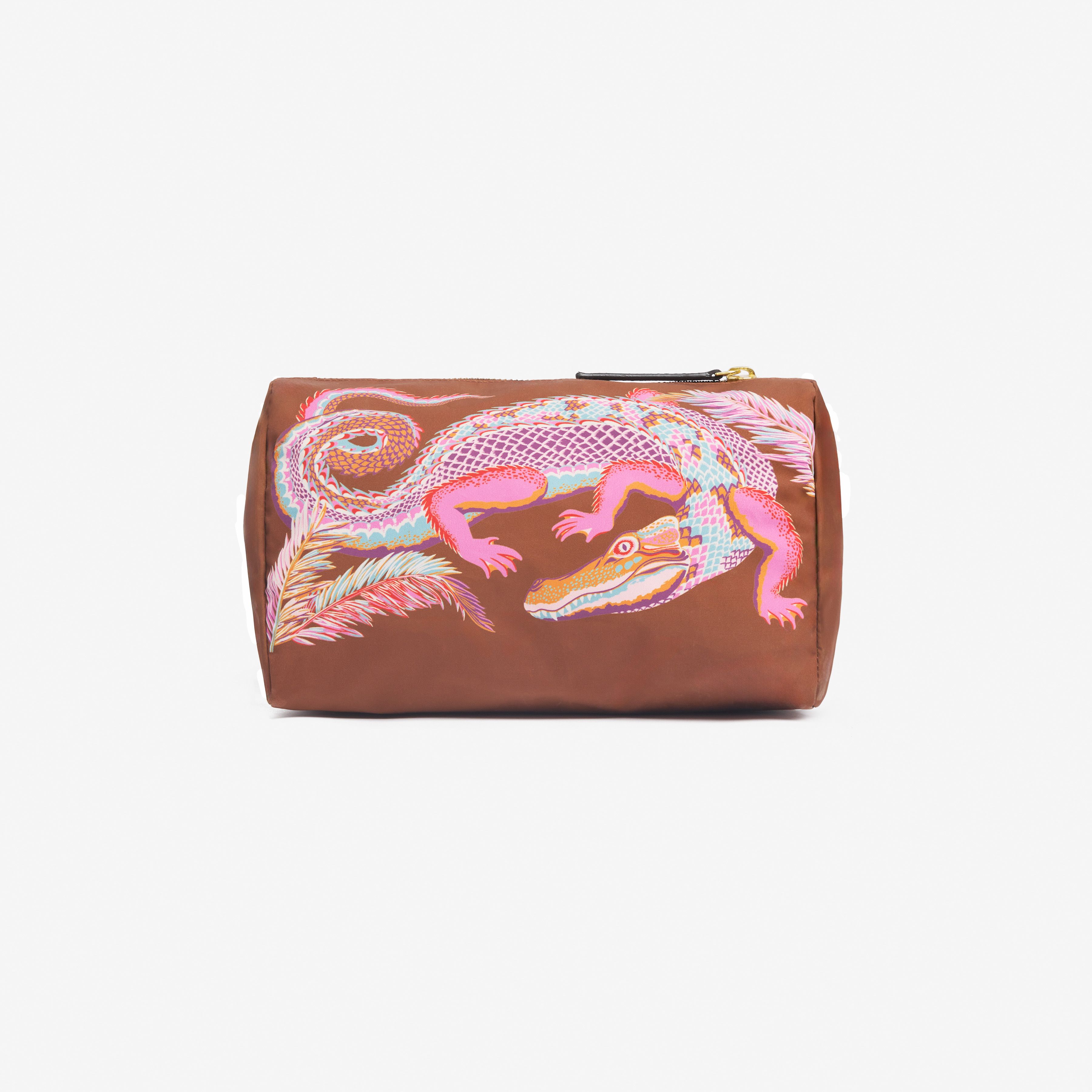 Case S - Croco - Caramel