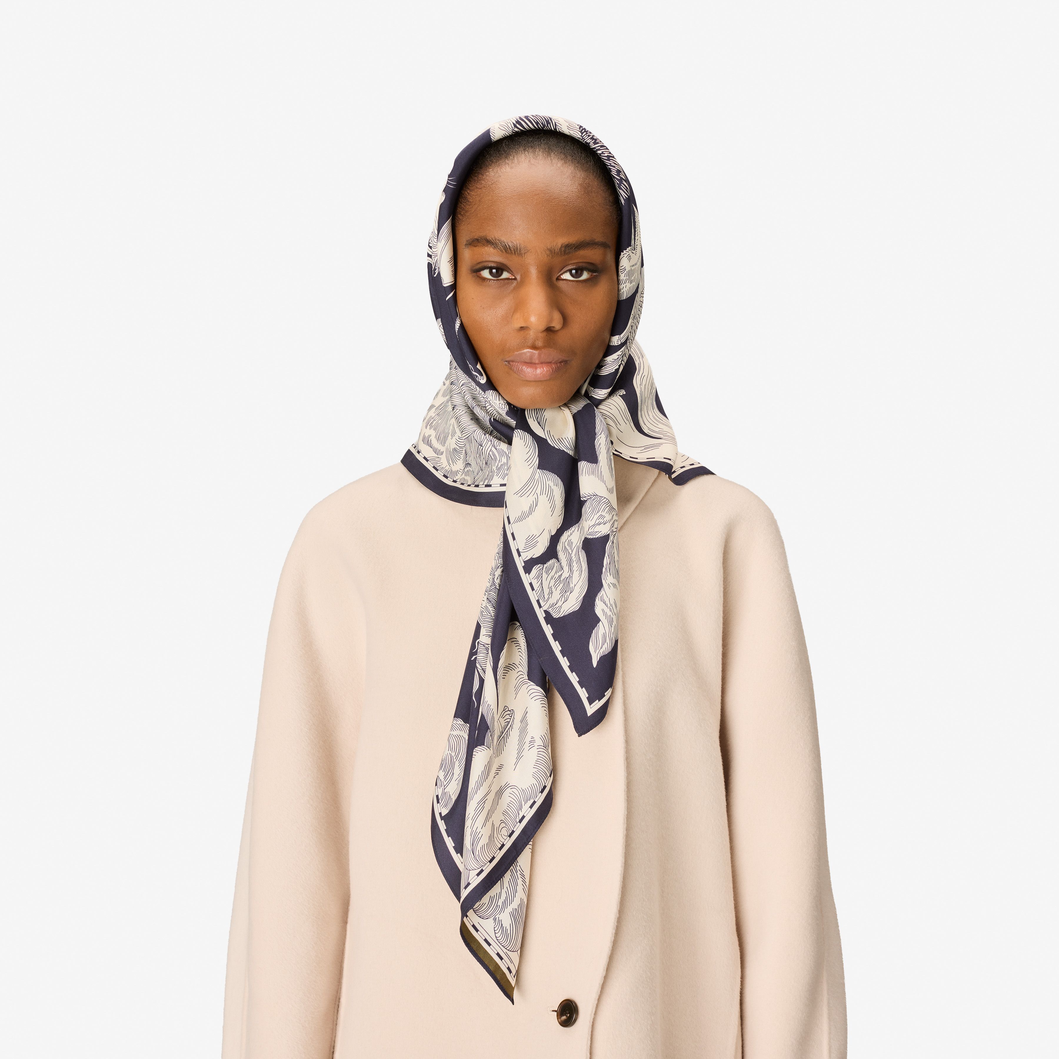 Square 100 - Astrologie - Navy - Khaki