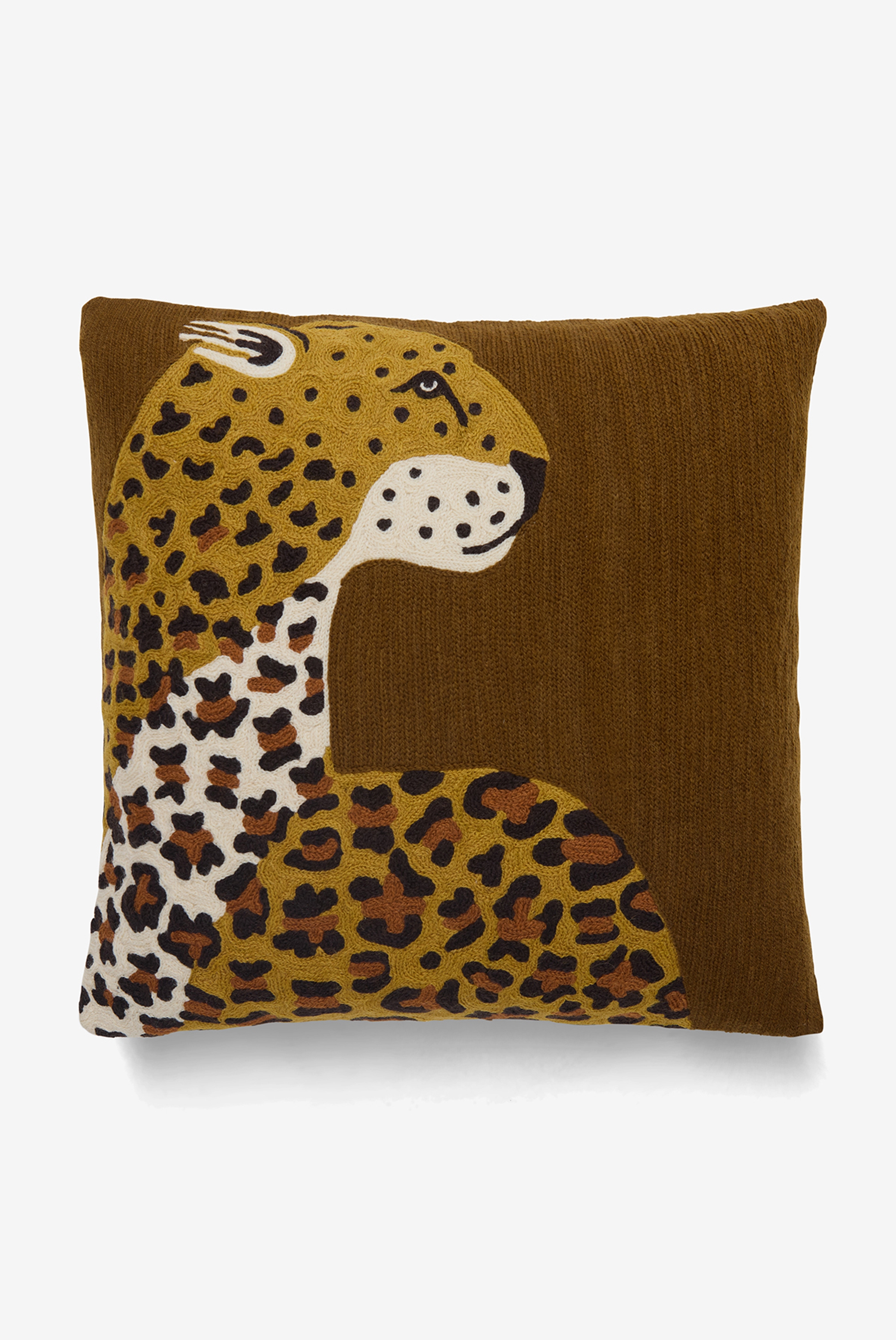 Cushion Cover 45 - Leopard - Saffron