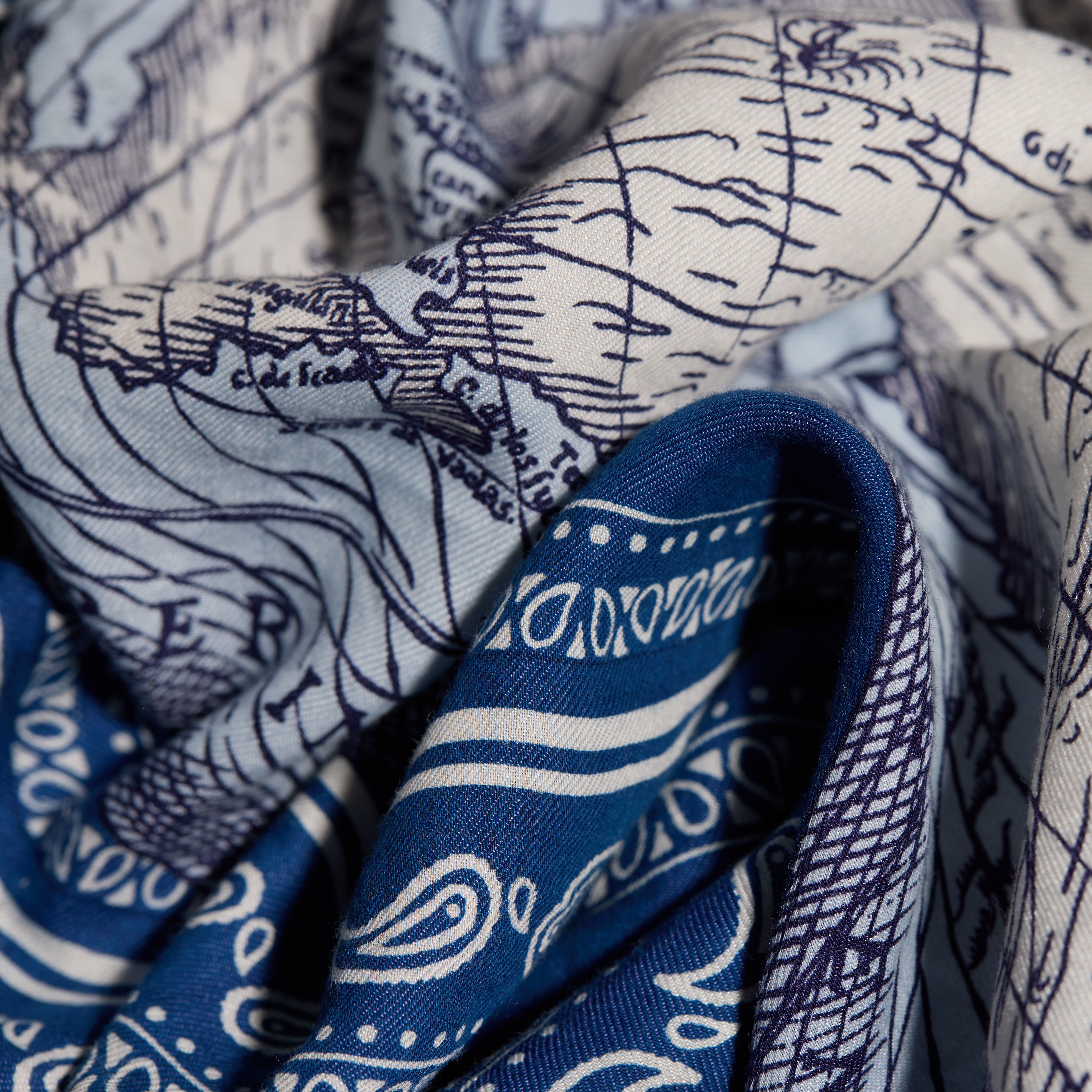Square 65 - Mappemonde - Navy