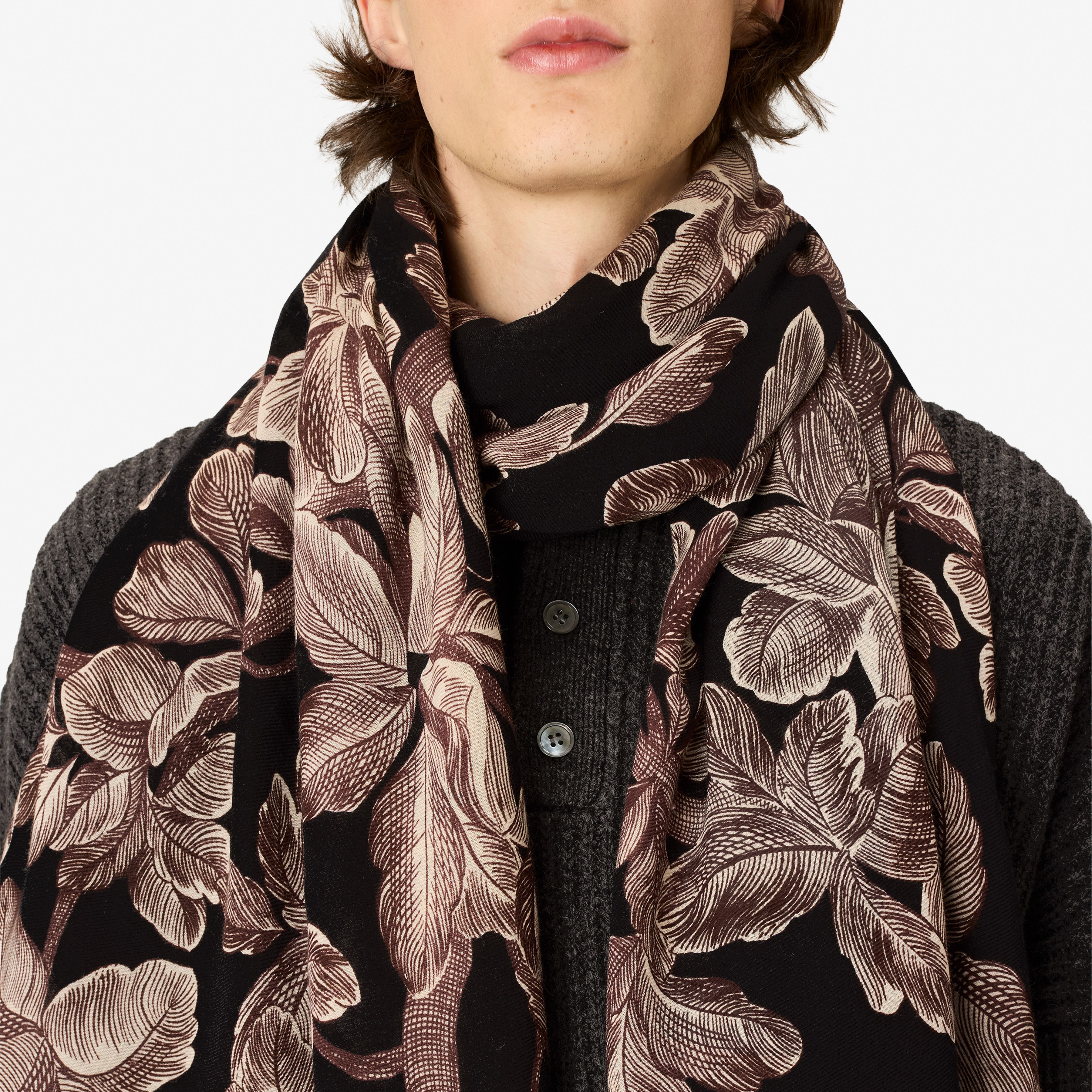 Scarf 100 - Arboris - Black