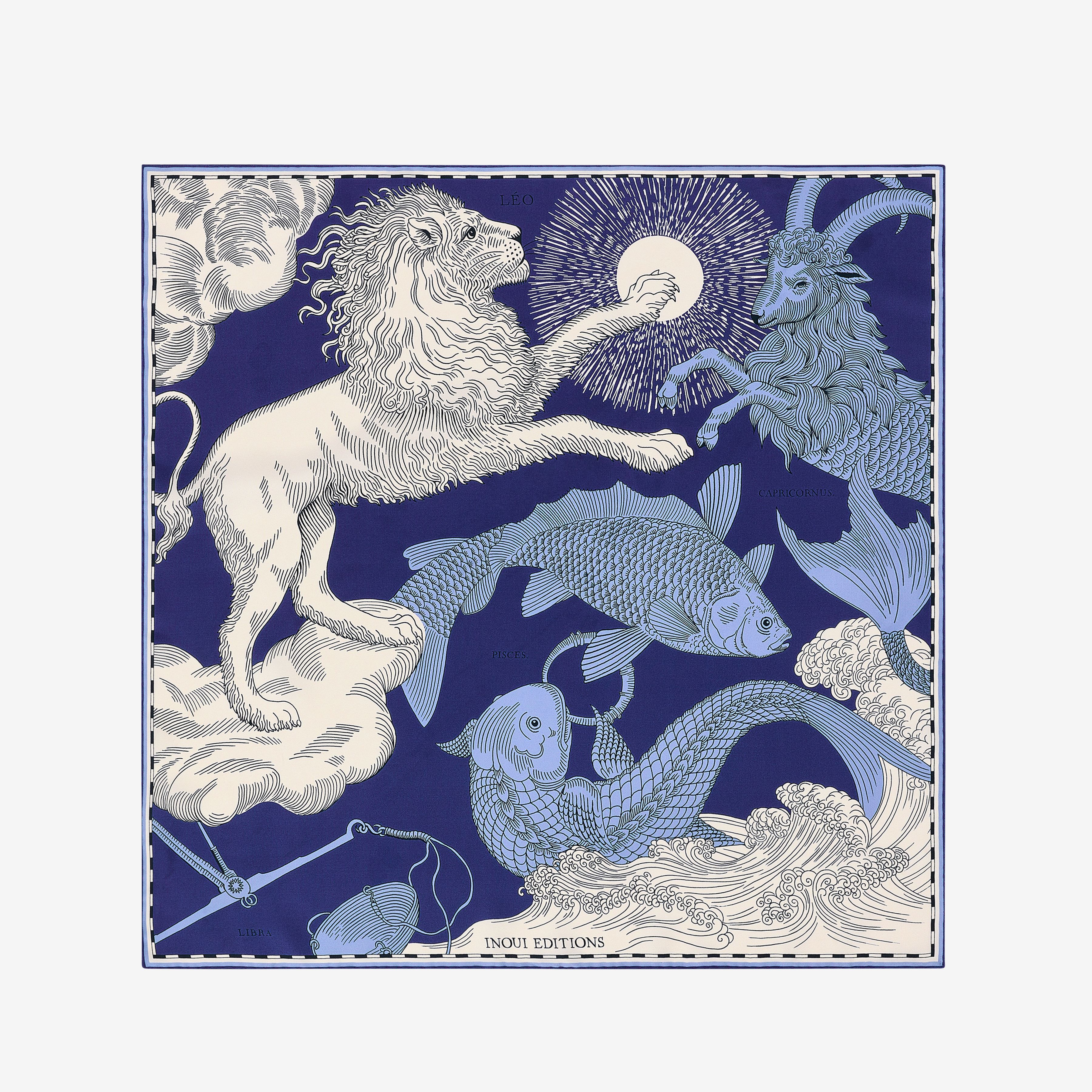 Square 65 - Astro Leo - Blue