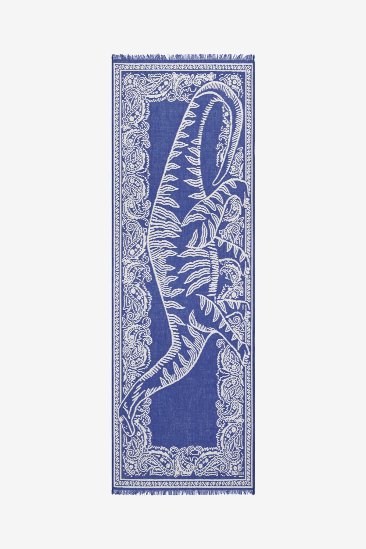 Bufanda 70 3D - Dino - Azul