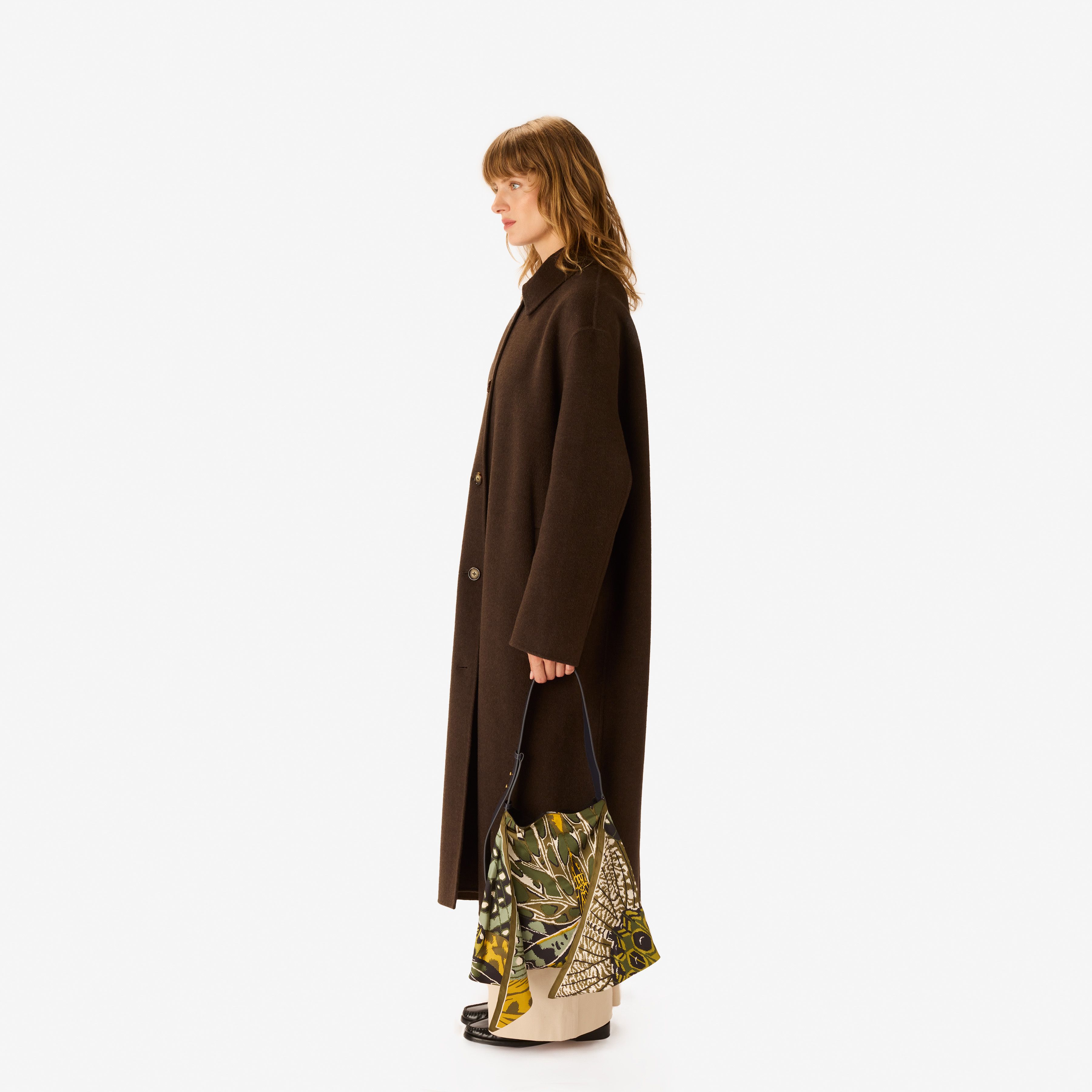 Scarf Bag - Papillons - Green