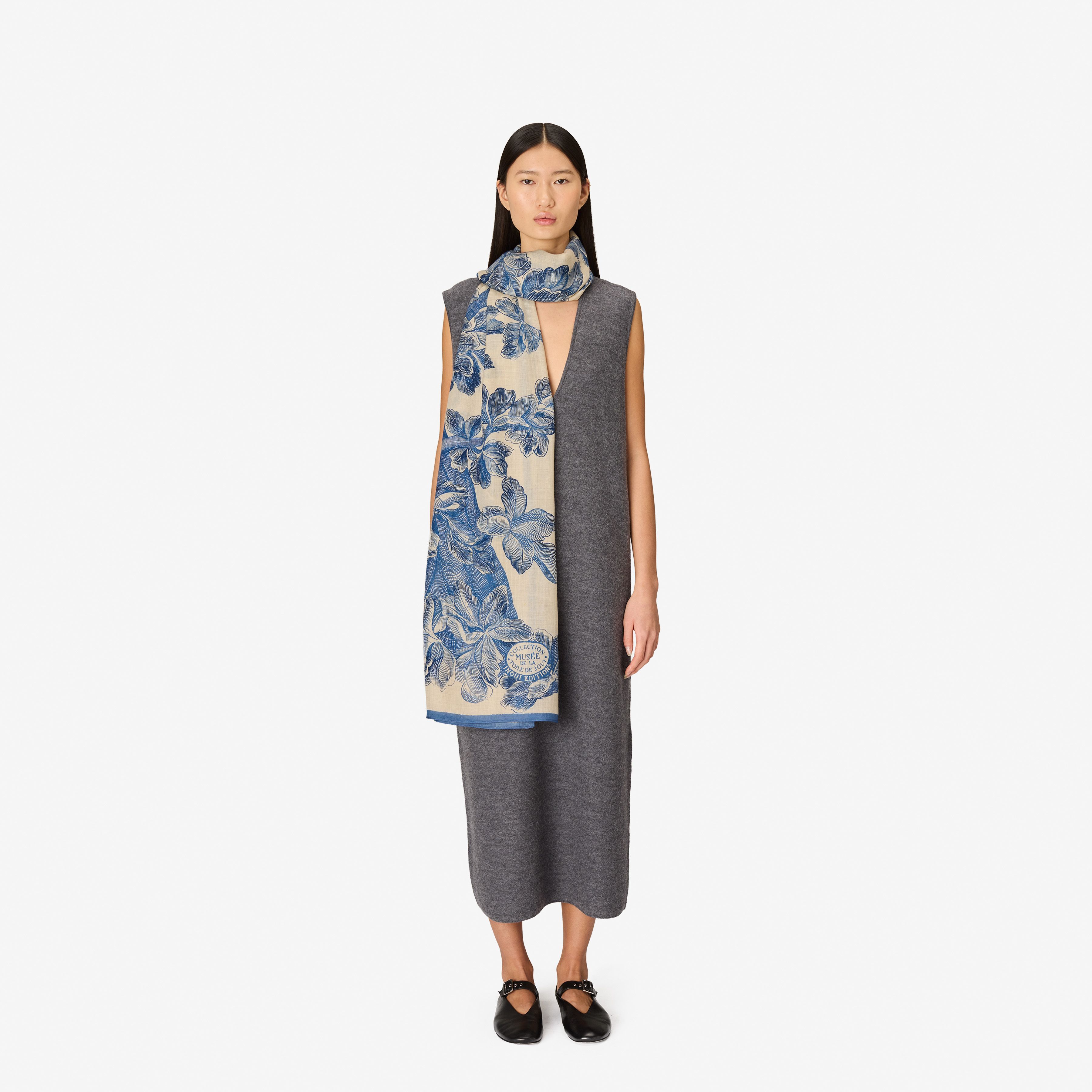 Scarf 100 - Arboris - Blue