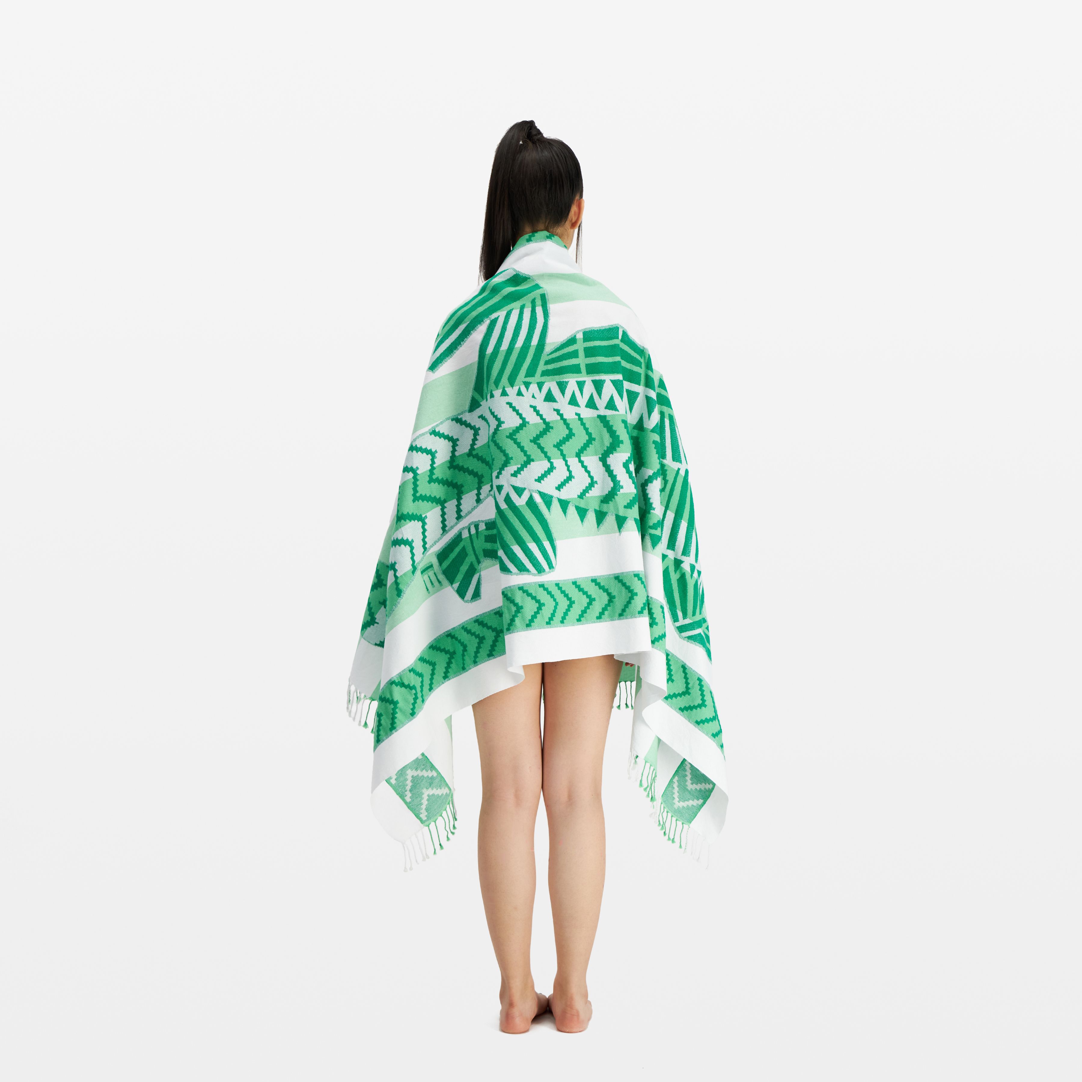 Fouta 100 - Attila 3D - Vert