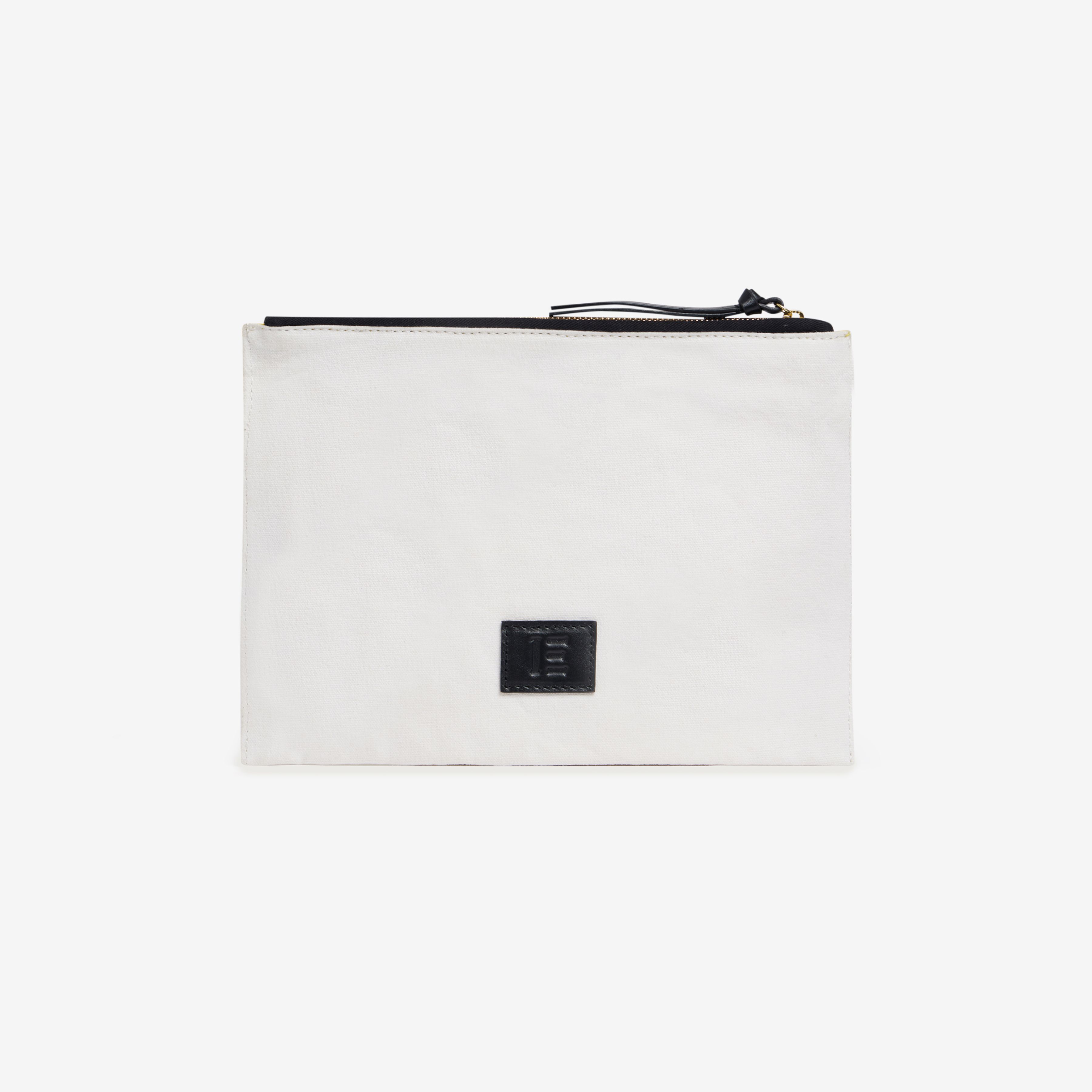 Embroidered Pouch - Soleil - Yellow