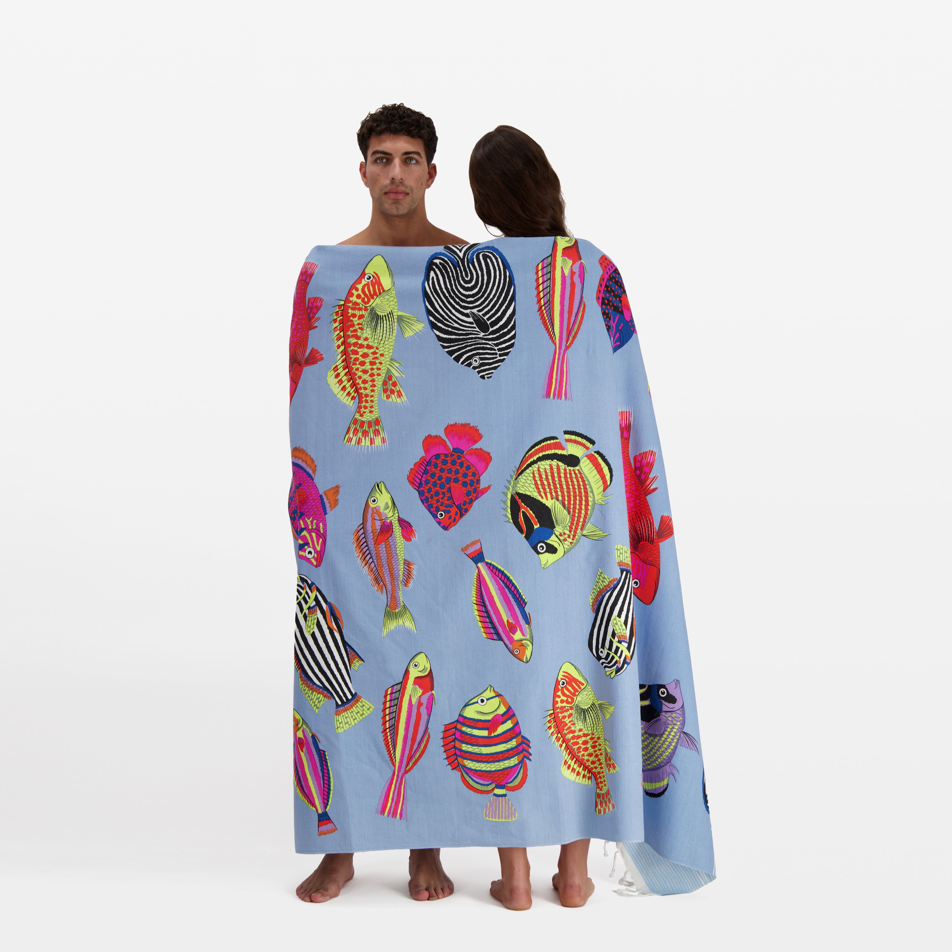 Fouta Towel 140 - Tuba - Light Blue