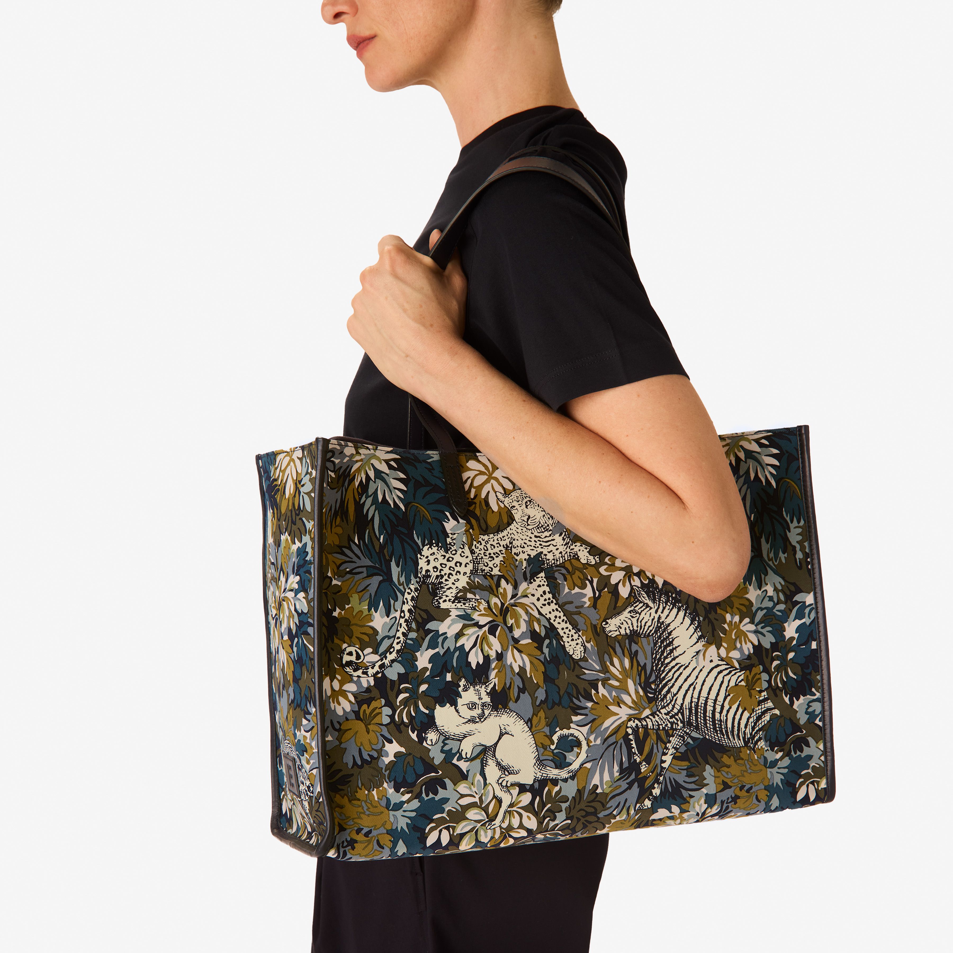 Shopping Bag - Bestiaire - Green