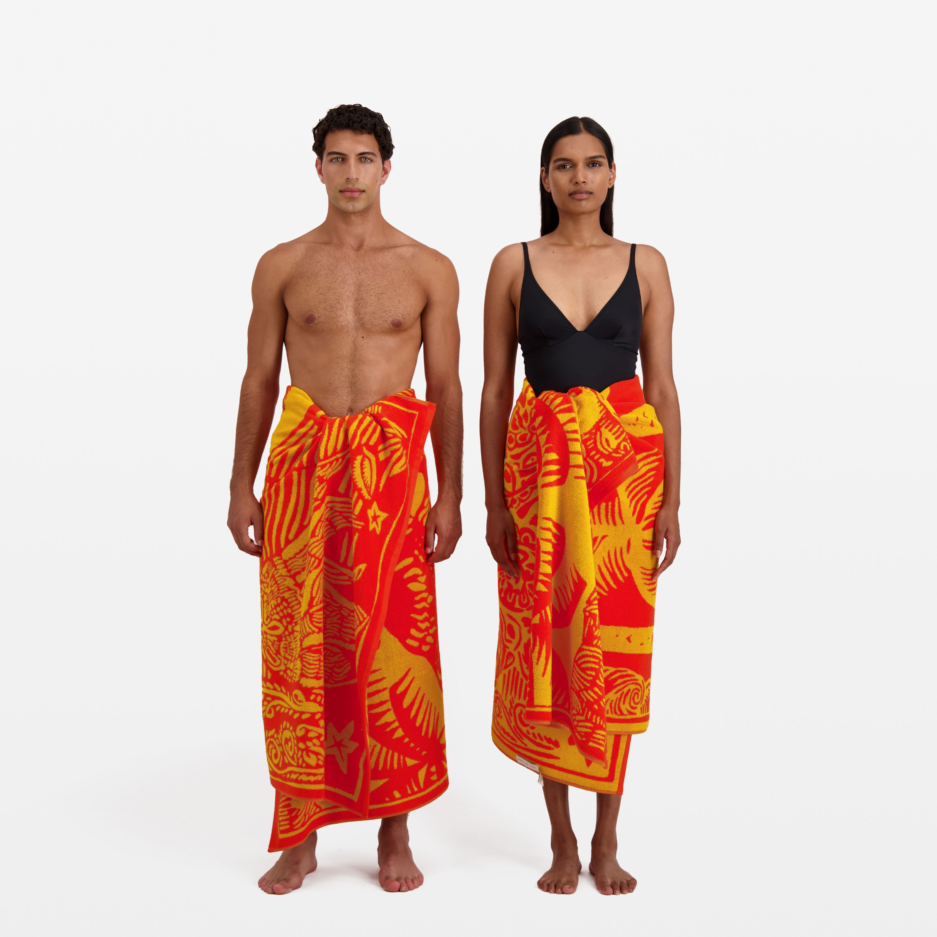 Beach Towel - Dromadaire - Orange