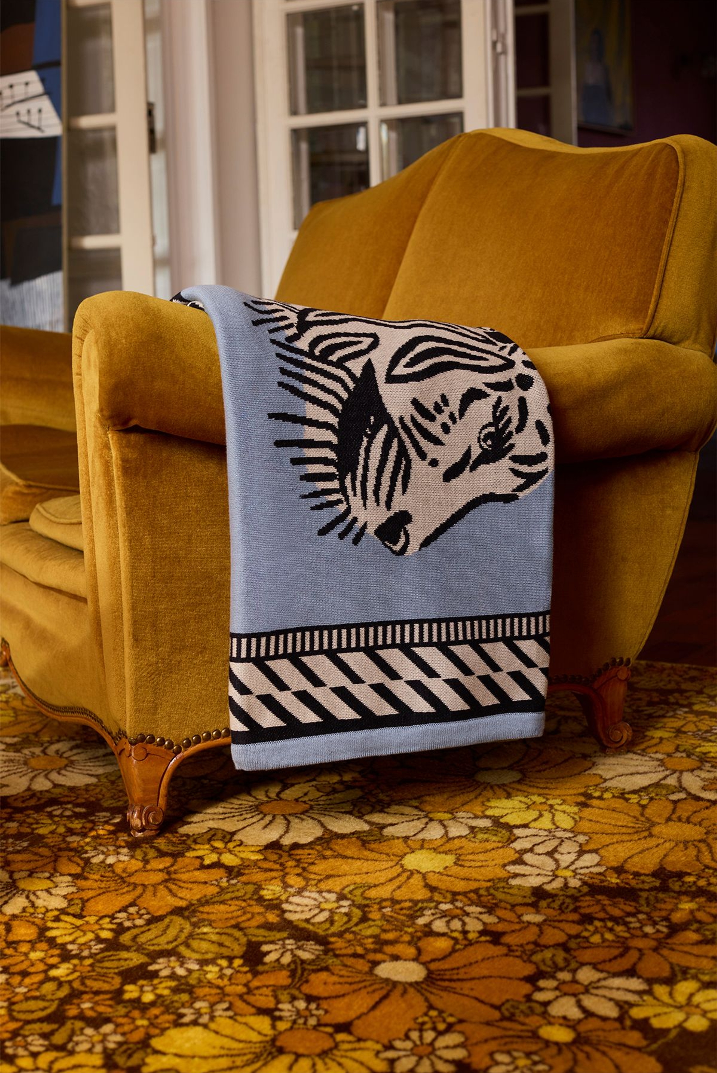 Blanket 130 - Mantra - Blue