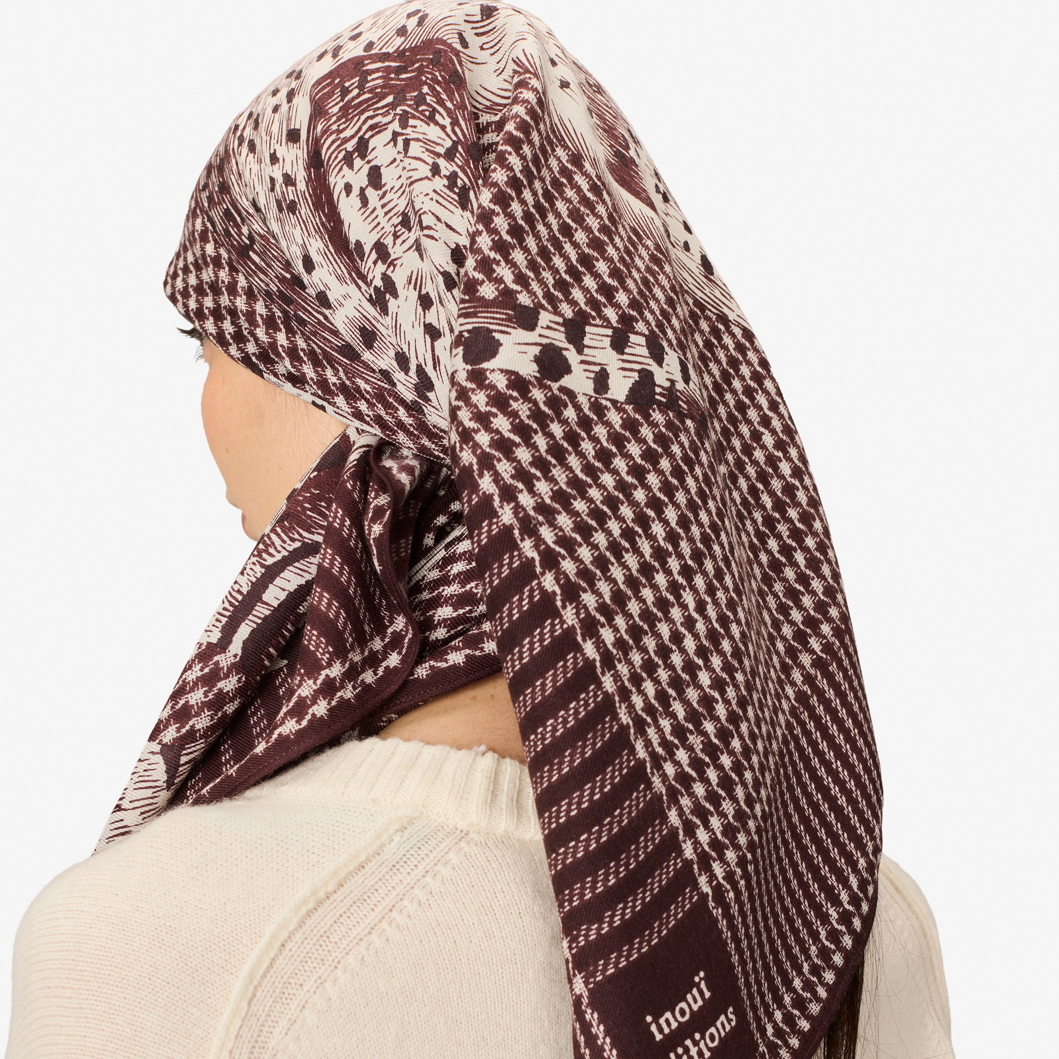 Square 100 - Jorgen Houndstooth - Brown