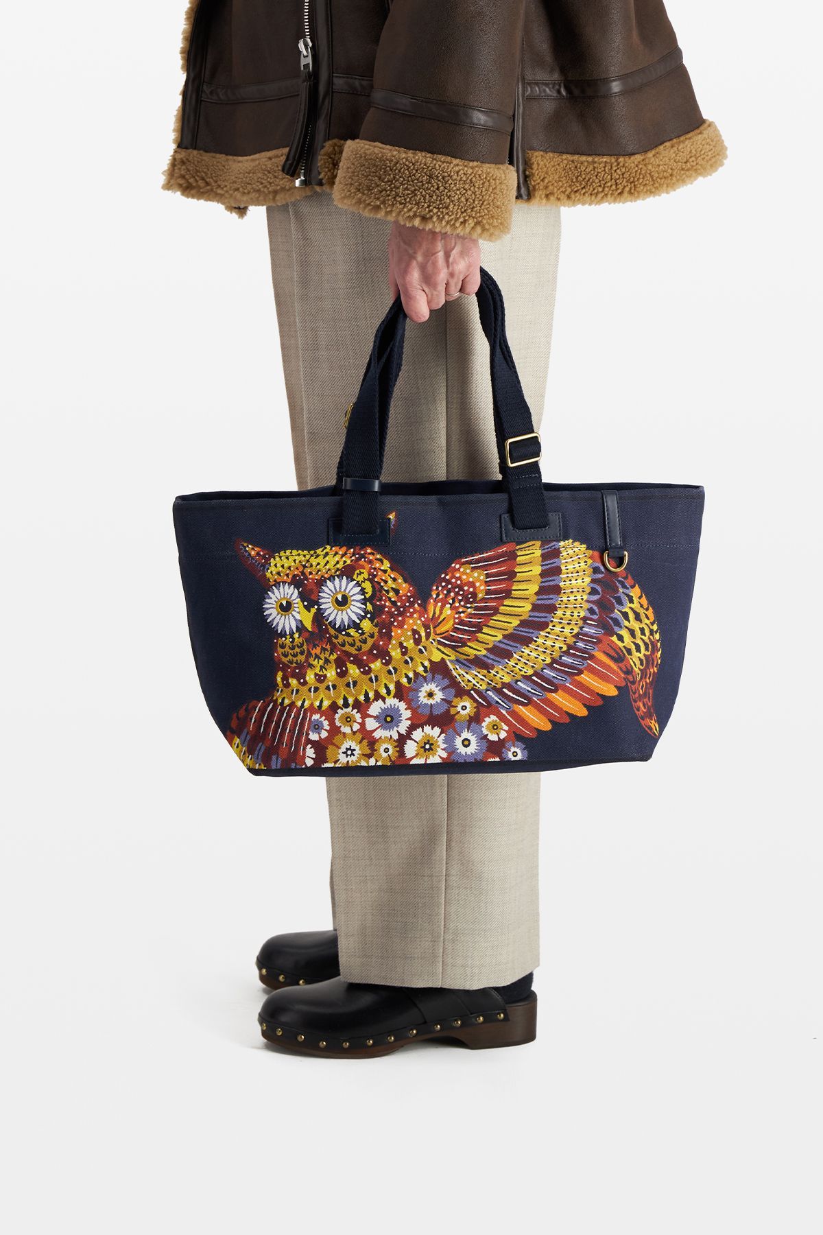Bolso Cabas Strap - Hulule - Azul Marino