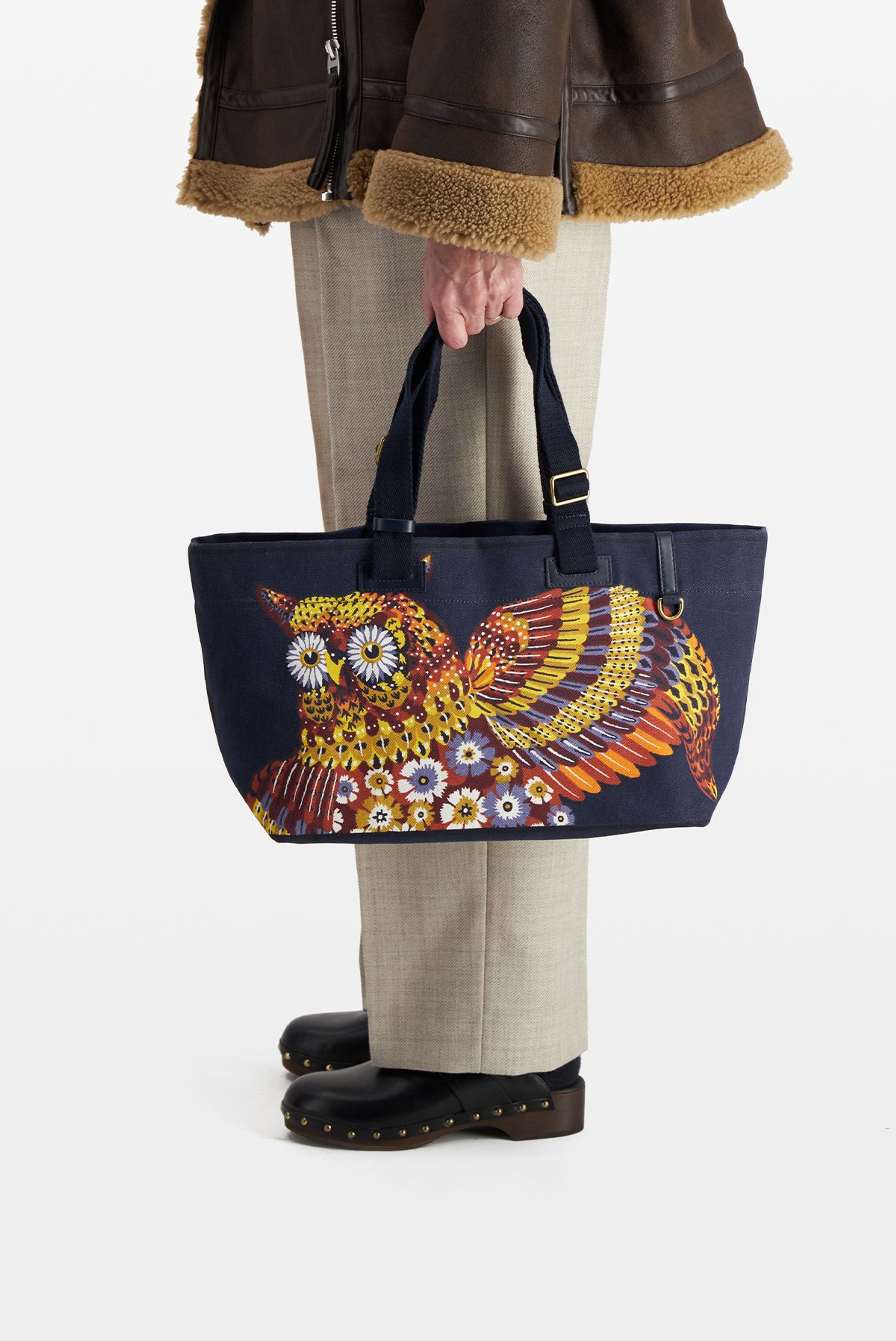 Bolso Cabas Strap - Hulule - Azul Marino