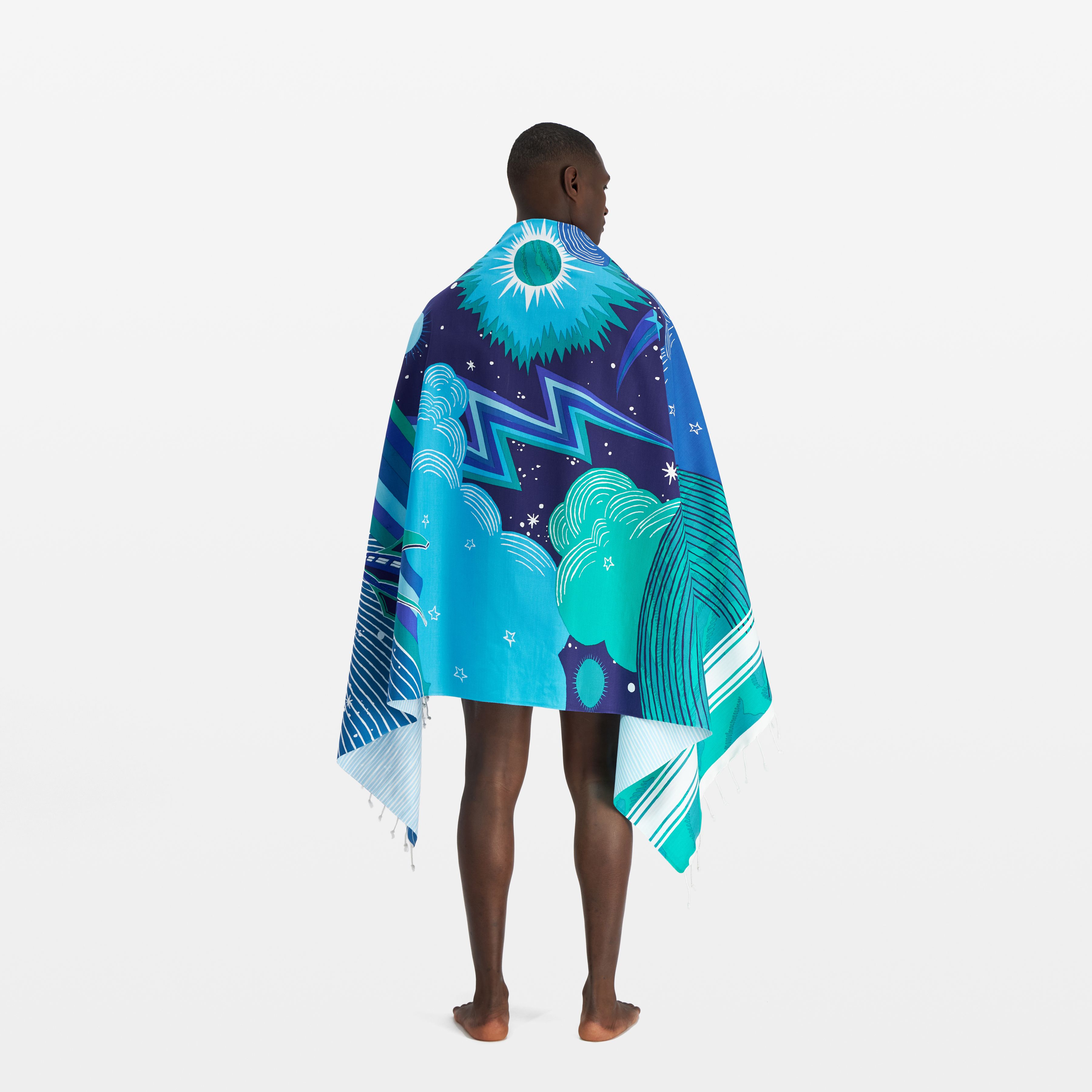 Fouta 100 - Boom - Bleu Turquoise