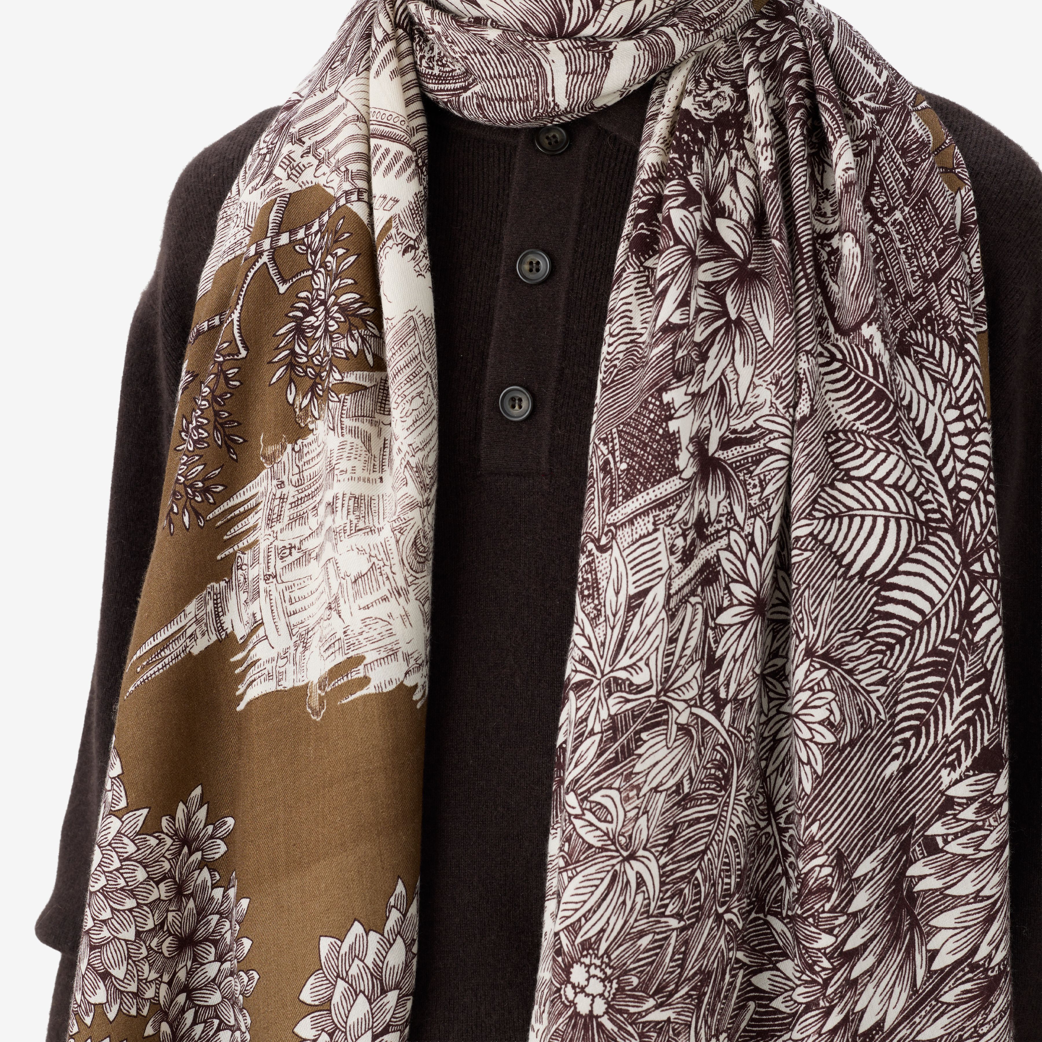 Scarf 100 - Piranesi - Natural