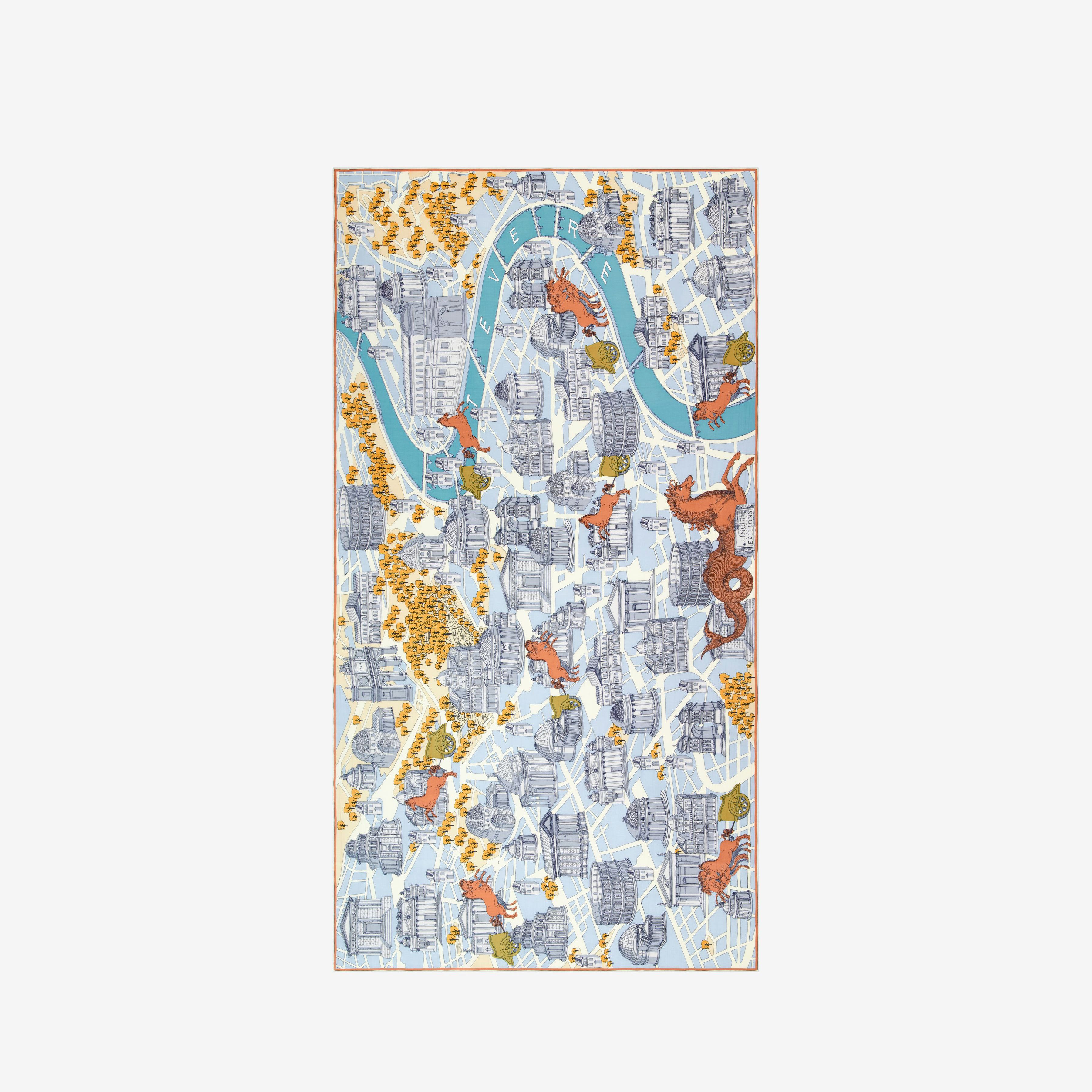 Scarf 100 - Rome - Grey