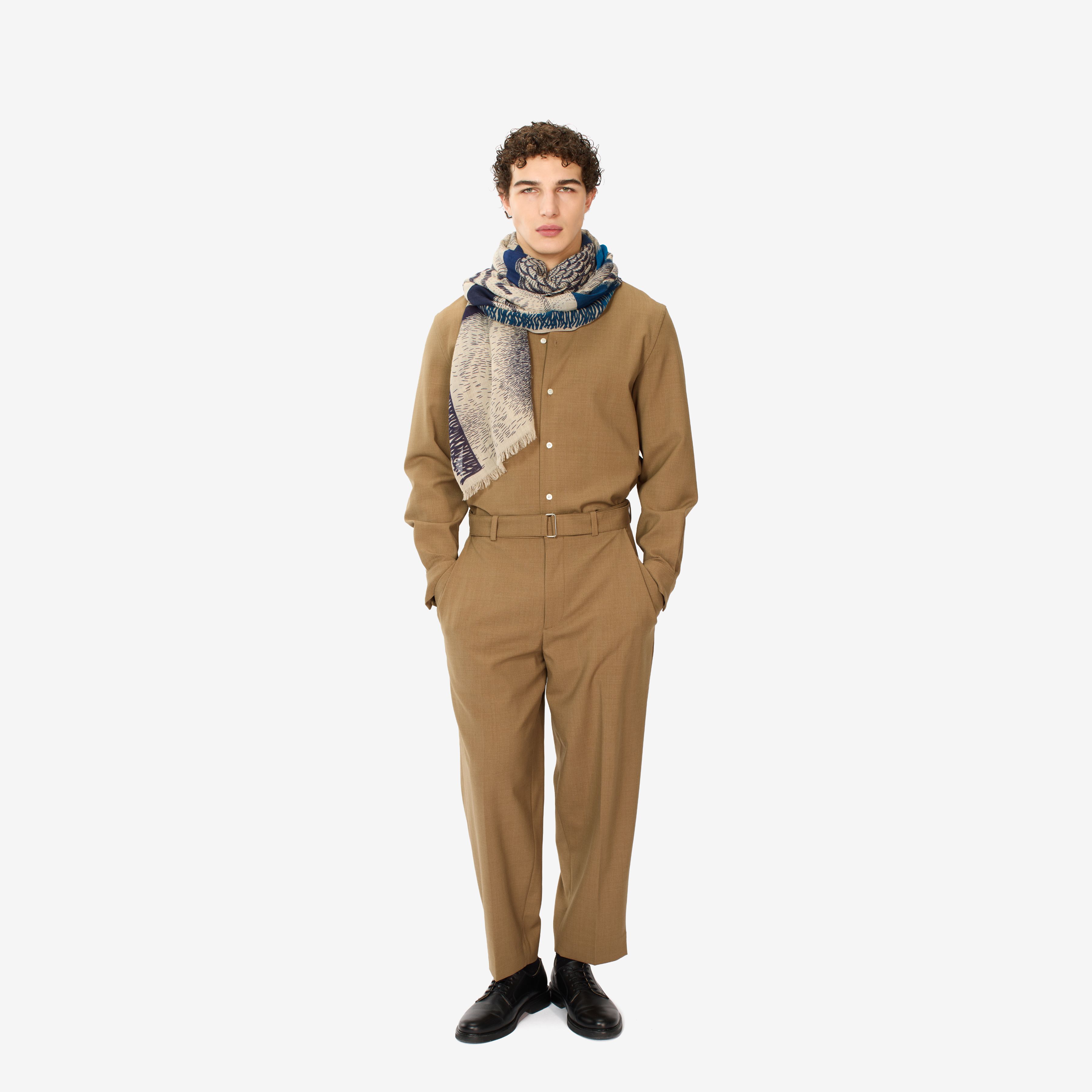Scarf 70 - Freres - Blue