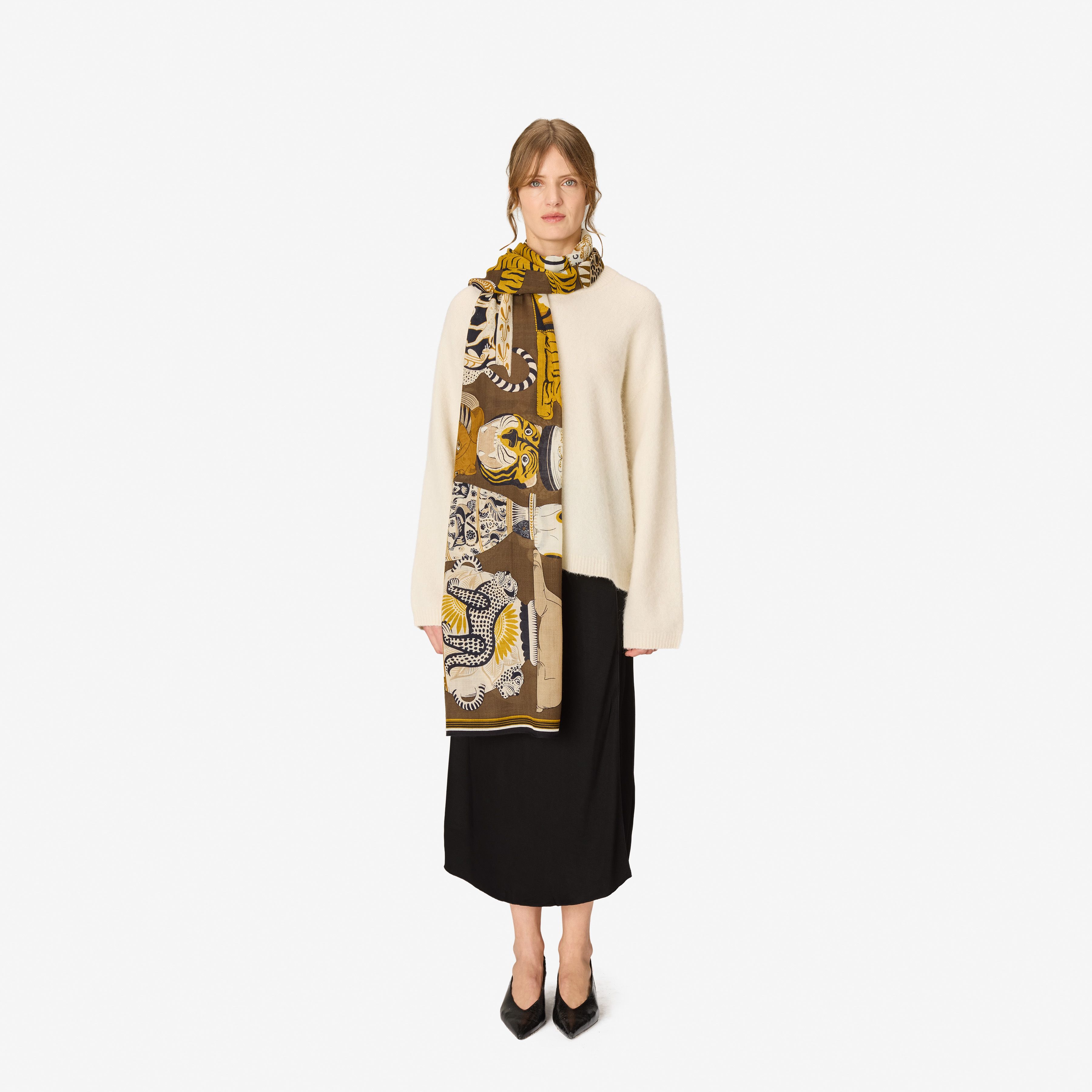 Scarf 70 - Collectionneur - Khaki