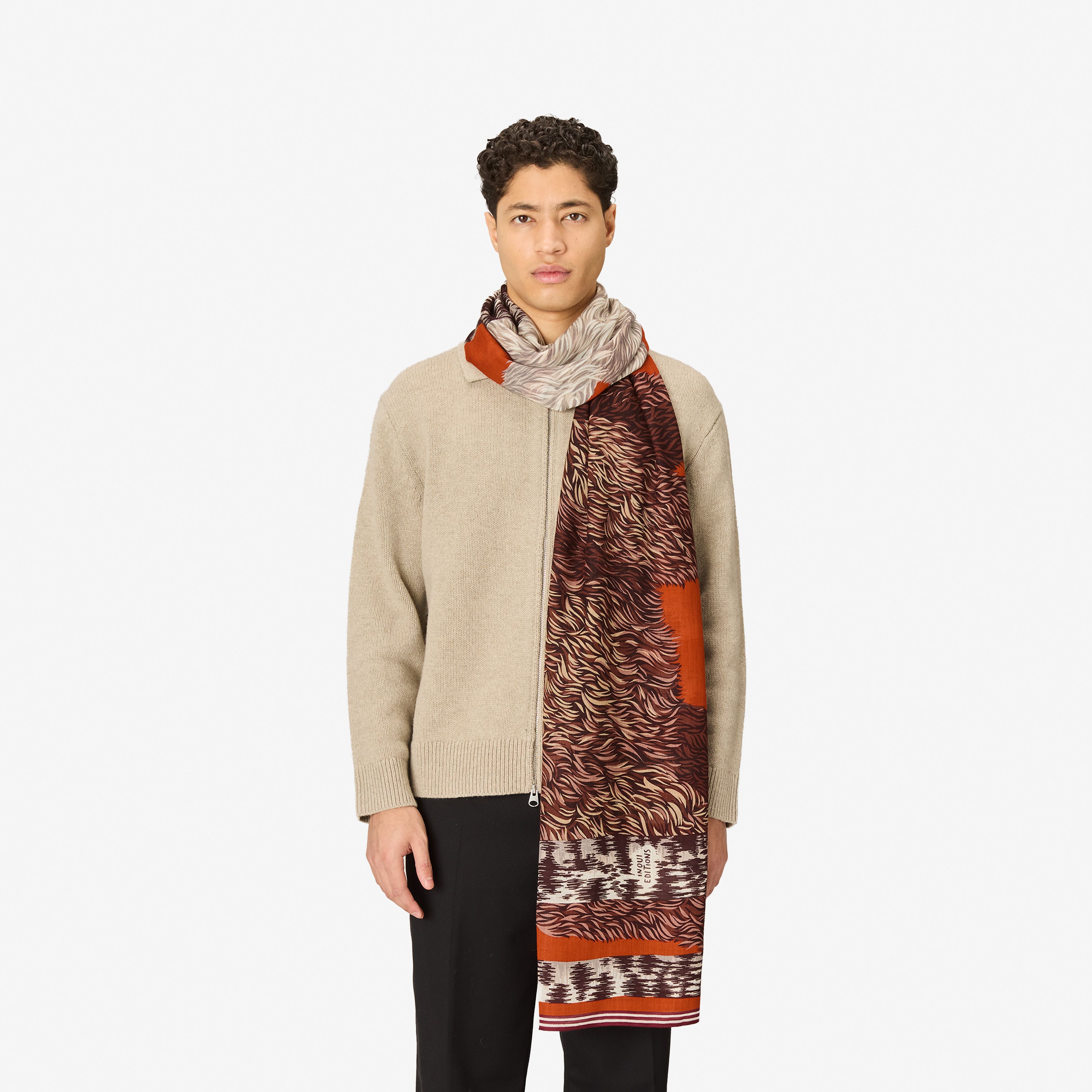 Scarf 100 - Ours - Orange