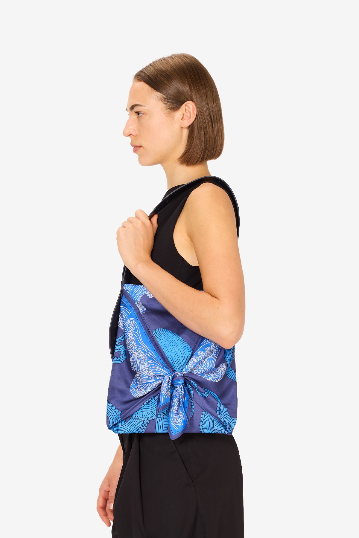 Scarf Bag S - Poseidon - Azure
