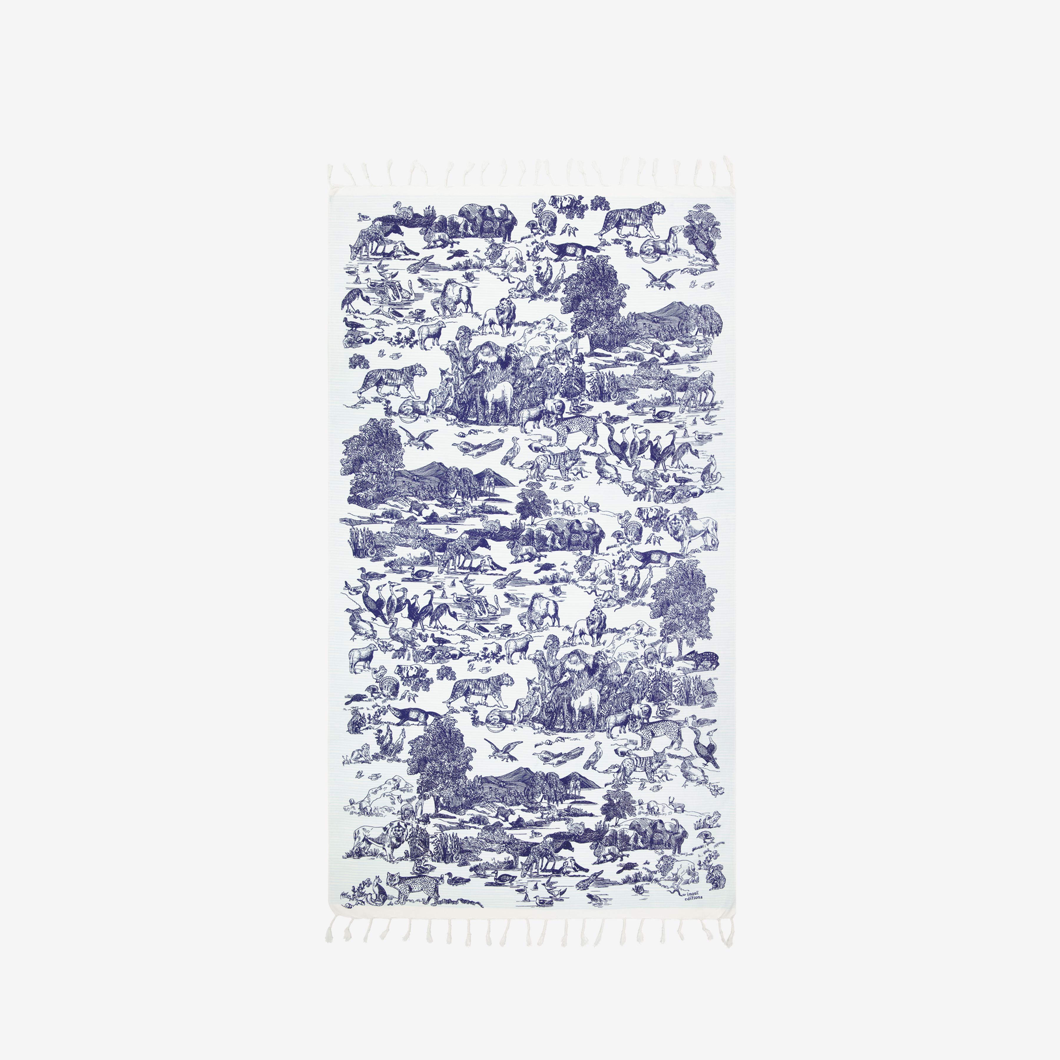 Telo Fouta 100 - Rêverie - Bianco