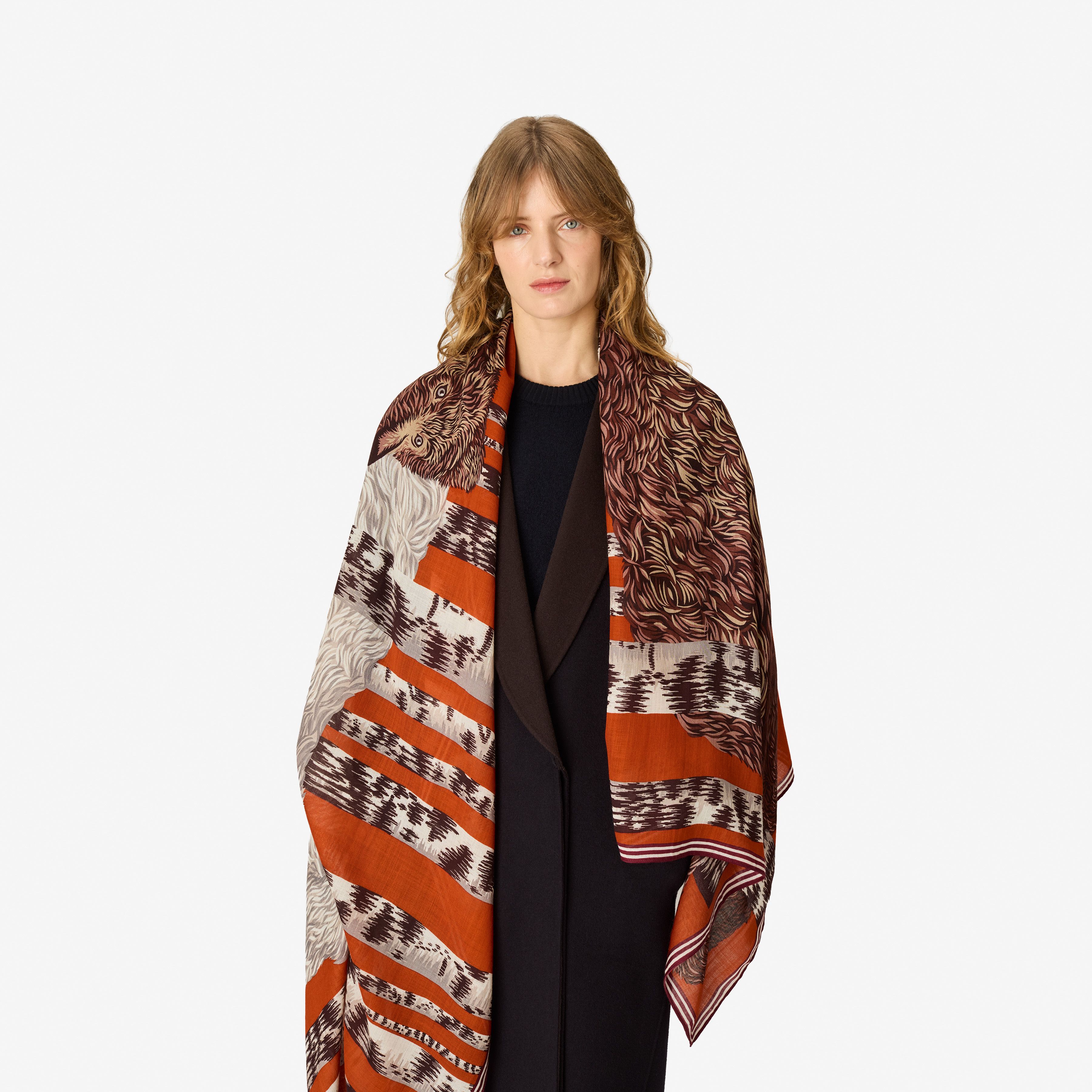 Scarf 100 - Ours - Orange