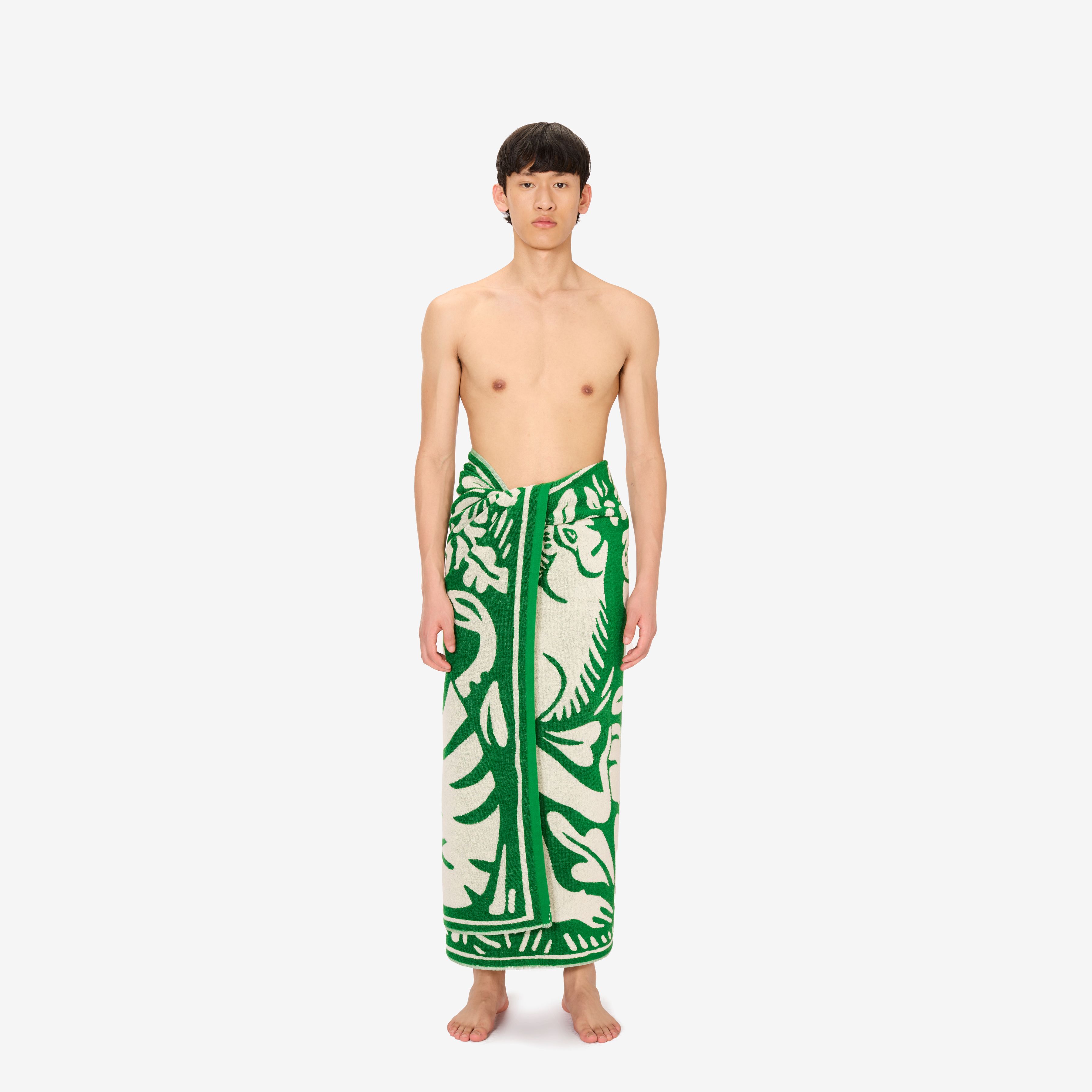 Beach Towel 100 - Jungle - Green