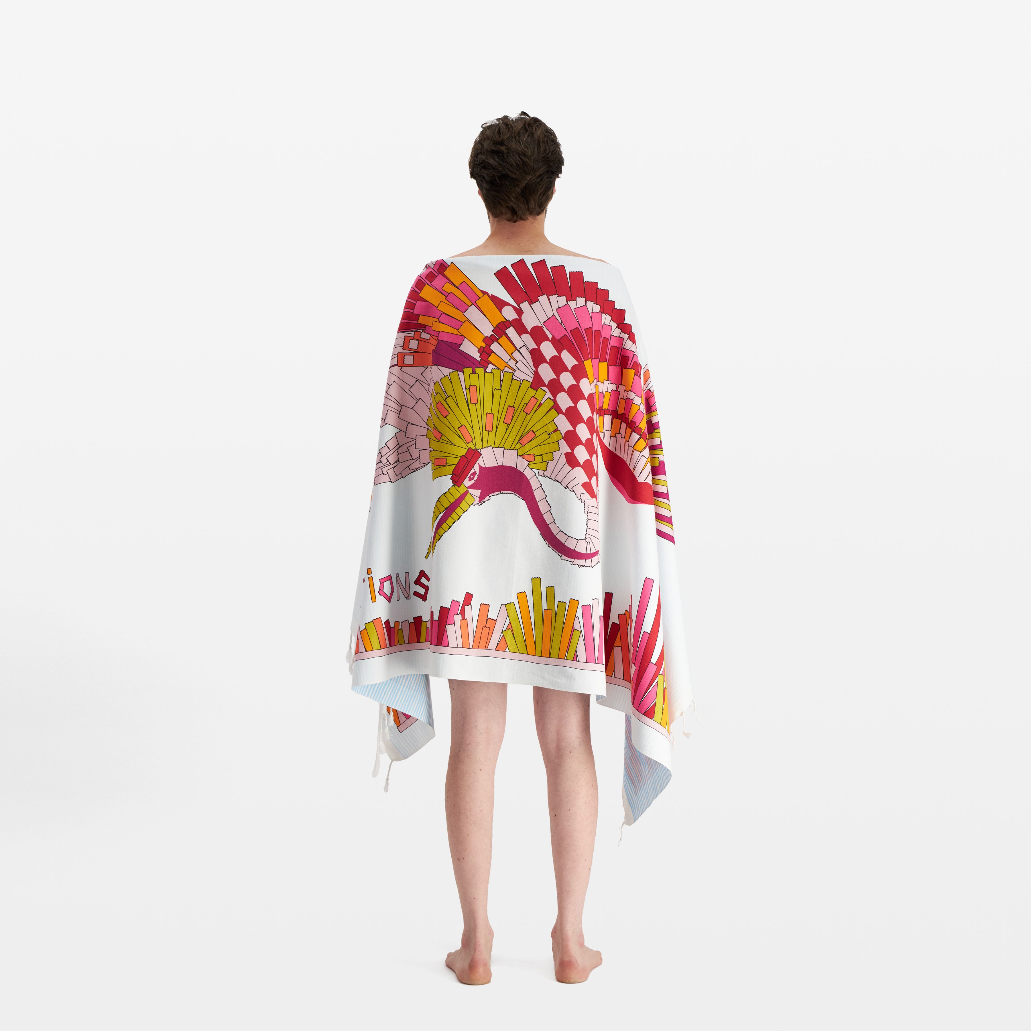 Fouta Towel 100 - Sagi - Pink