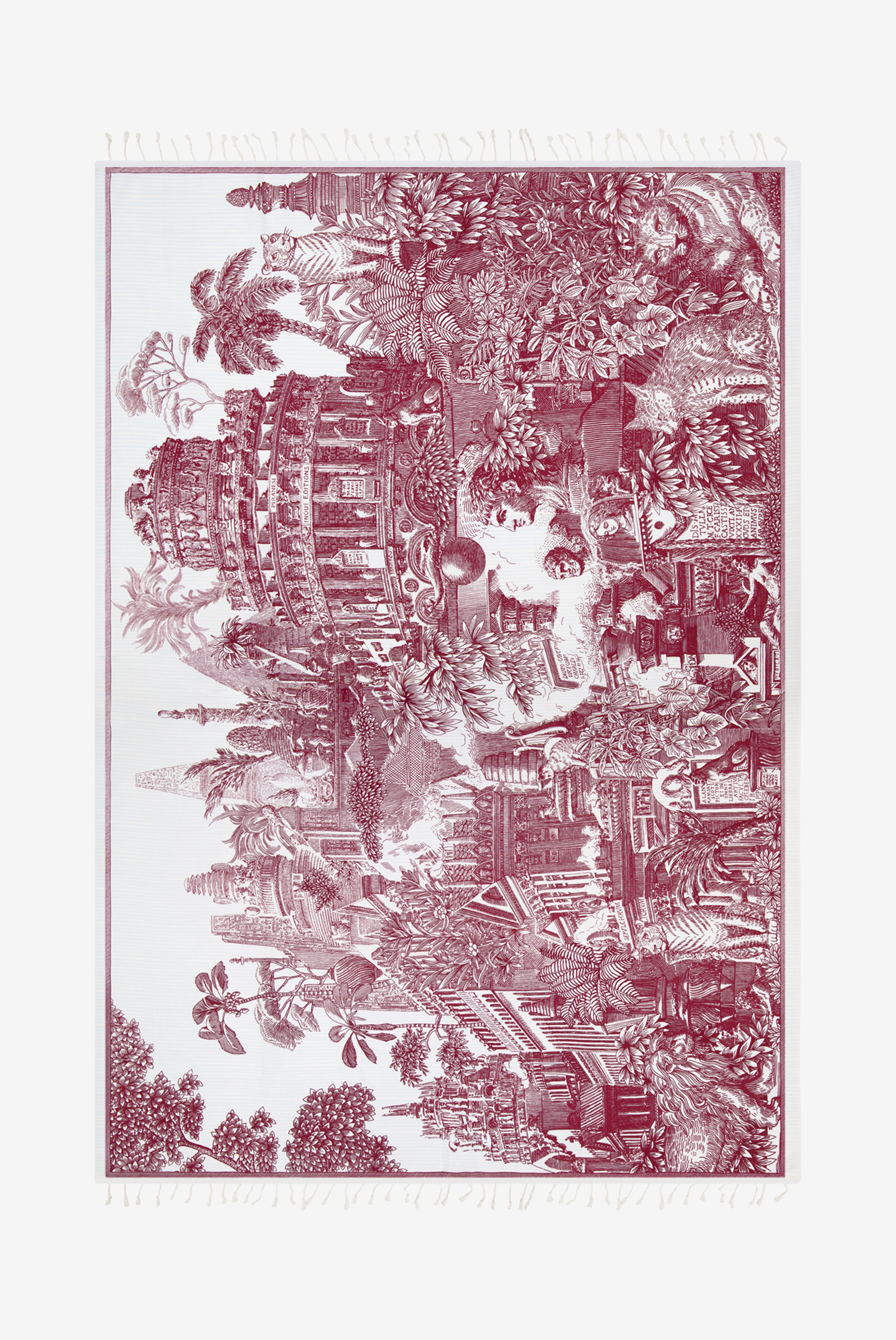 Fouta Towel 140 - Piranesi - Red
