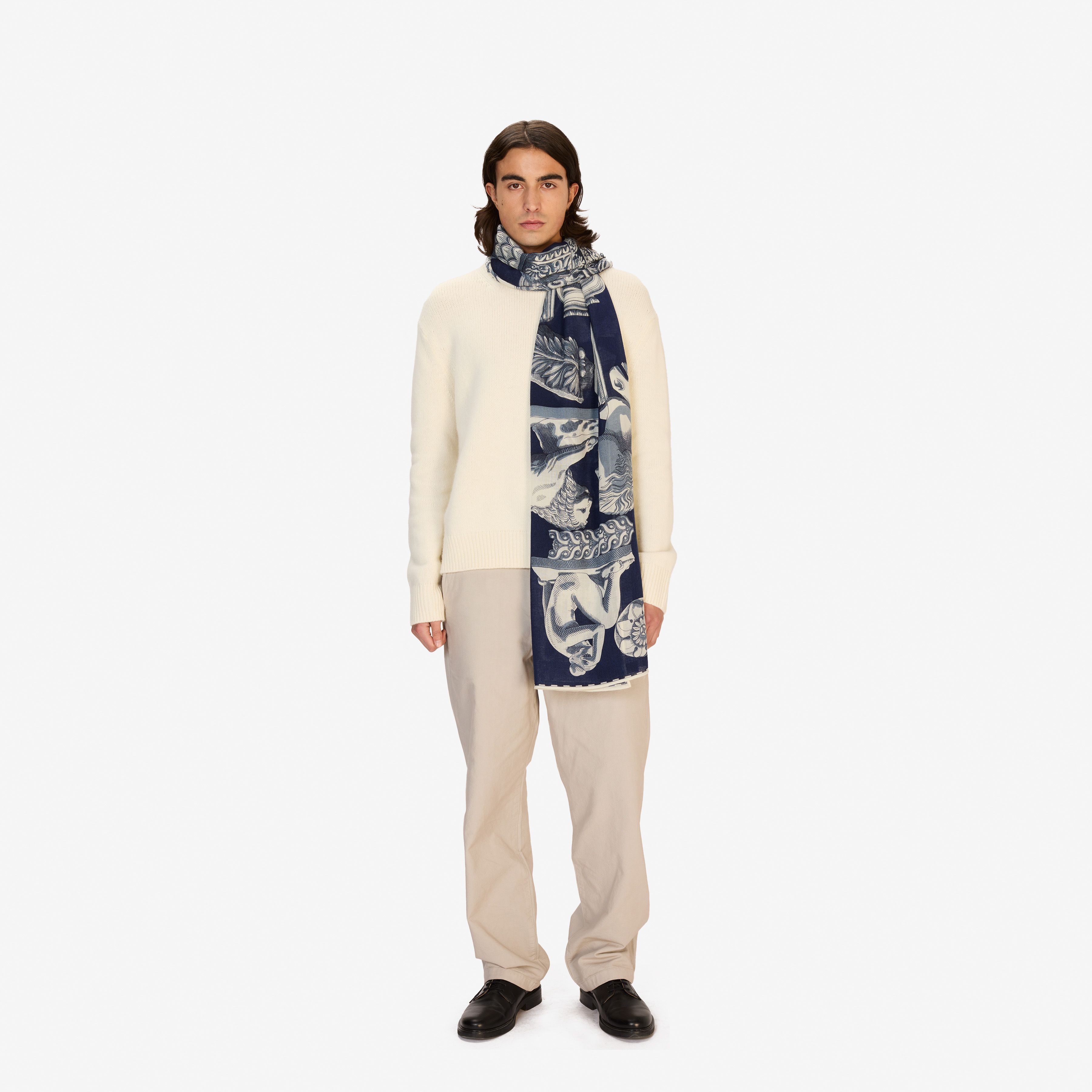 Scarf 80 - Archives - Navy