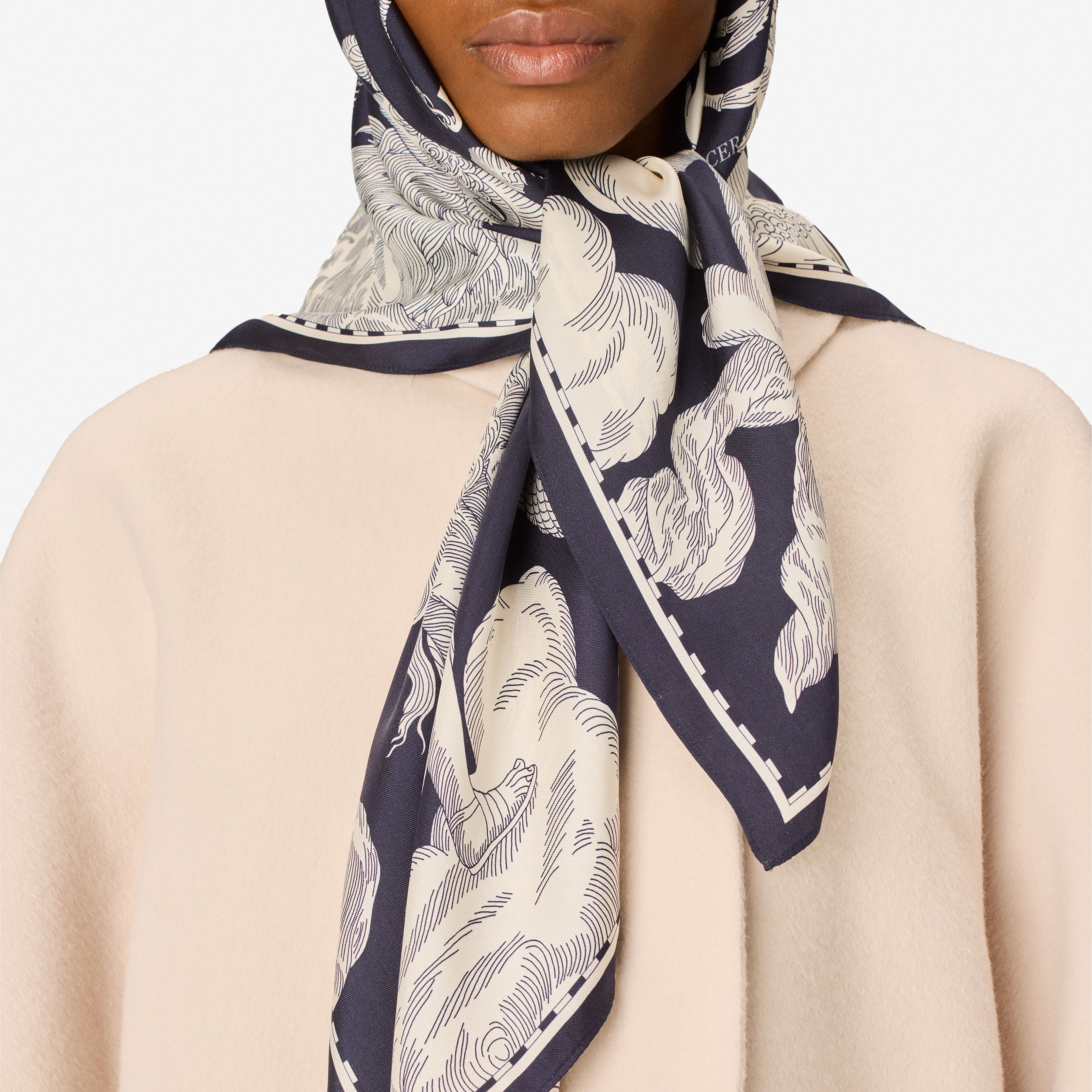 Square 100 - Astrologie - Navy - Khaki