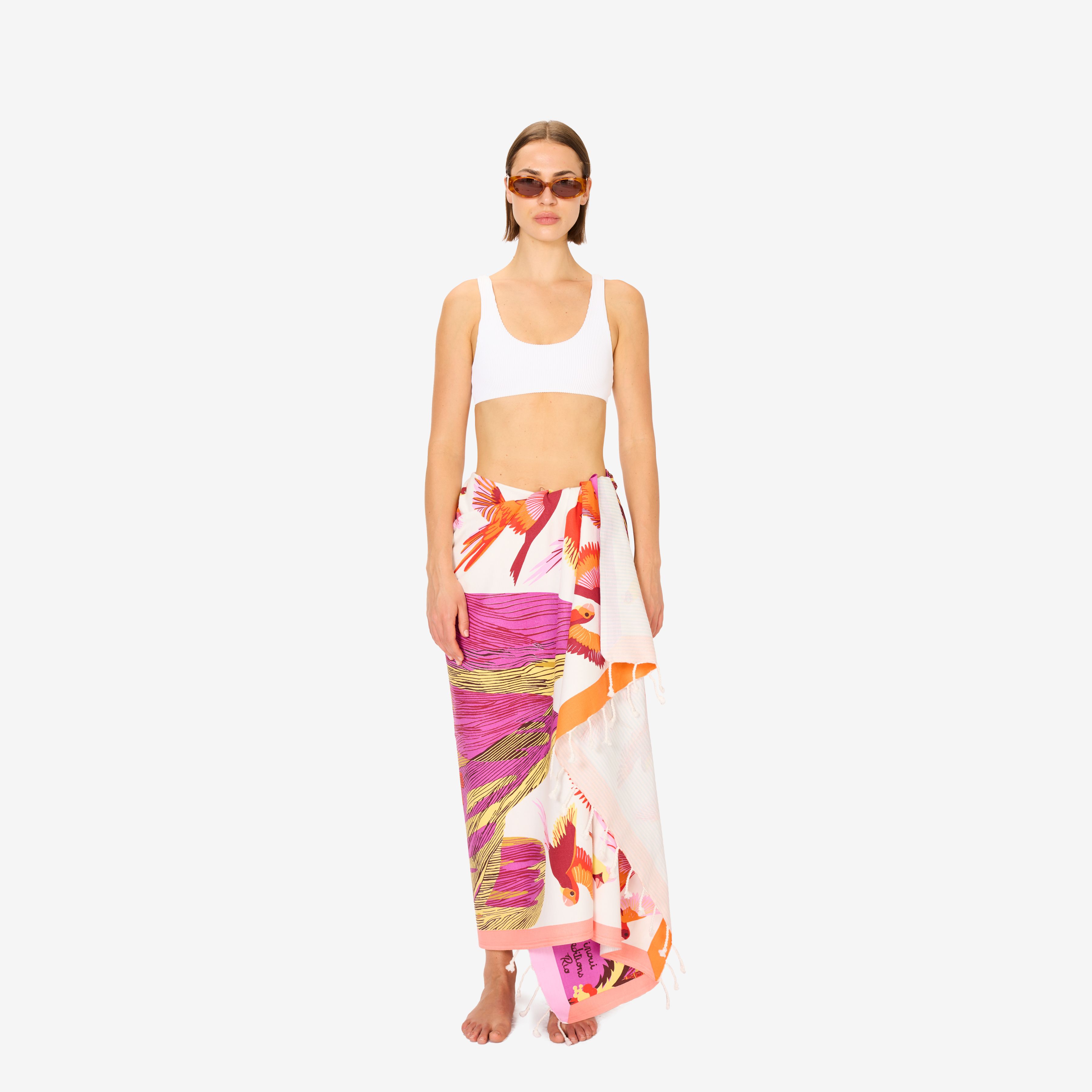 Fouta Towel 100 - Rio - Pink