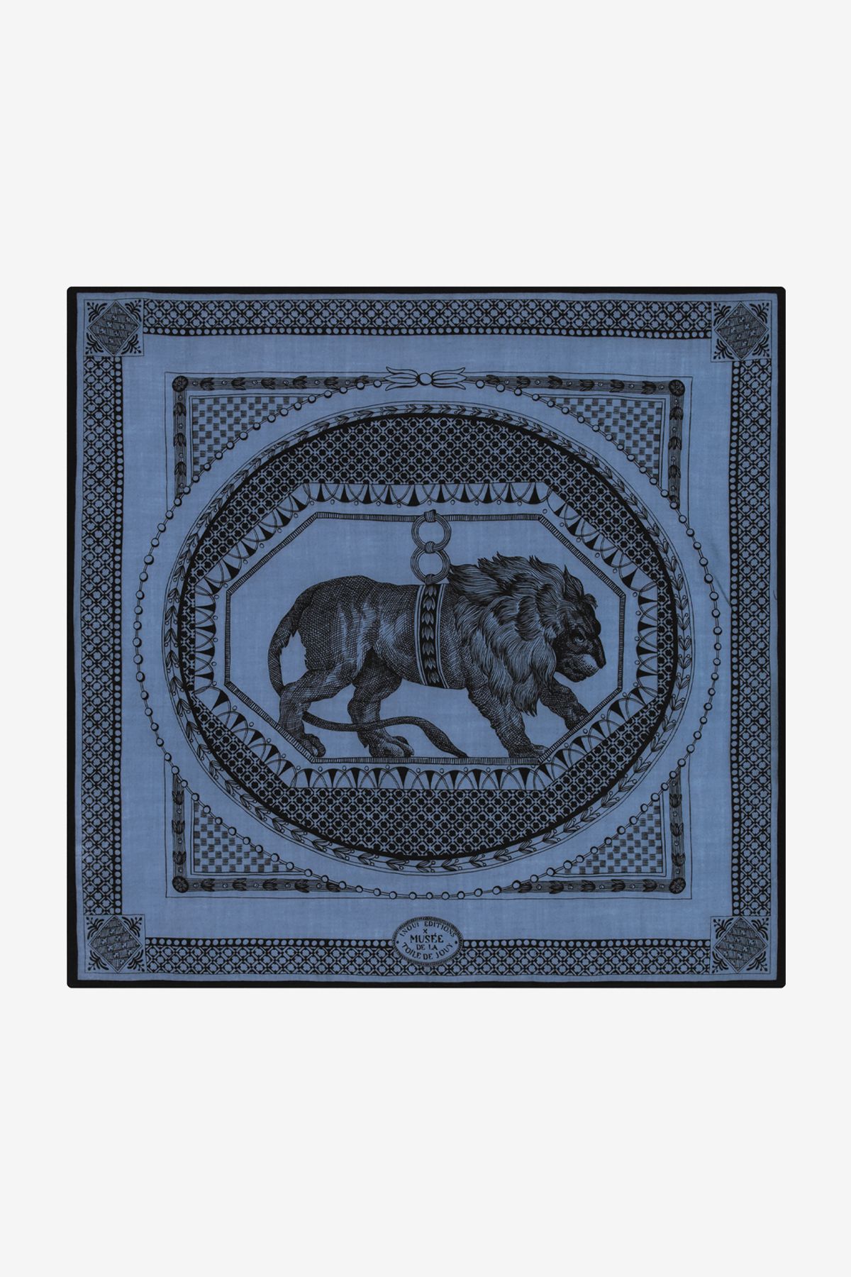 Square 70- Barocco - Blue