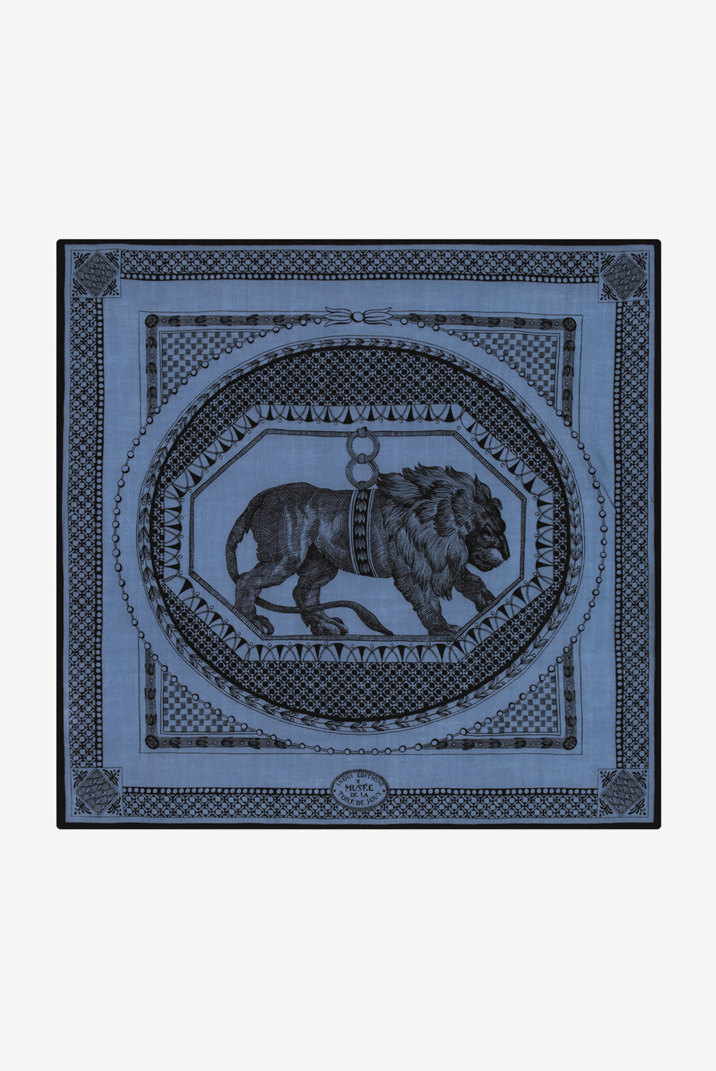 Square 70- Barocco - Blue