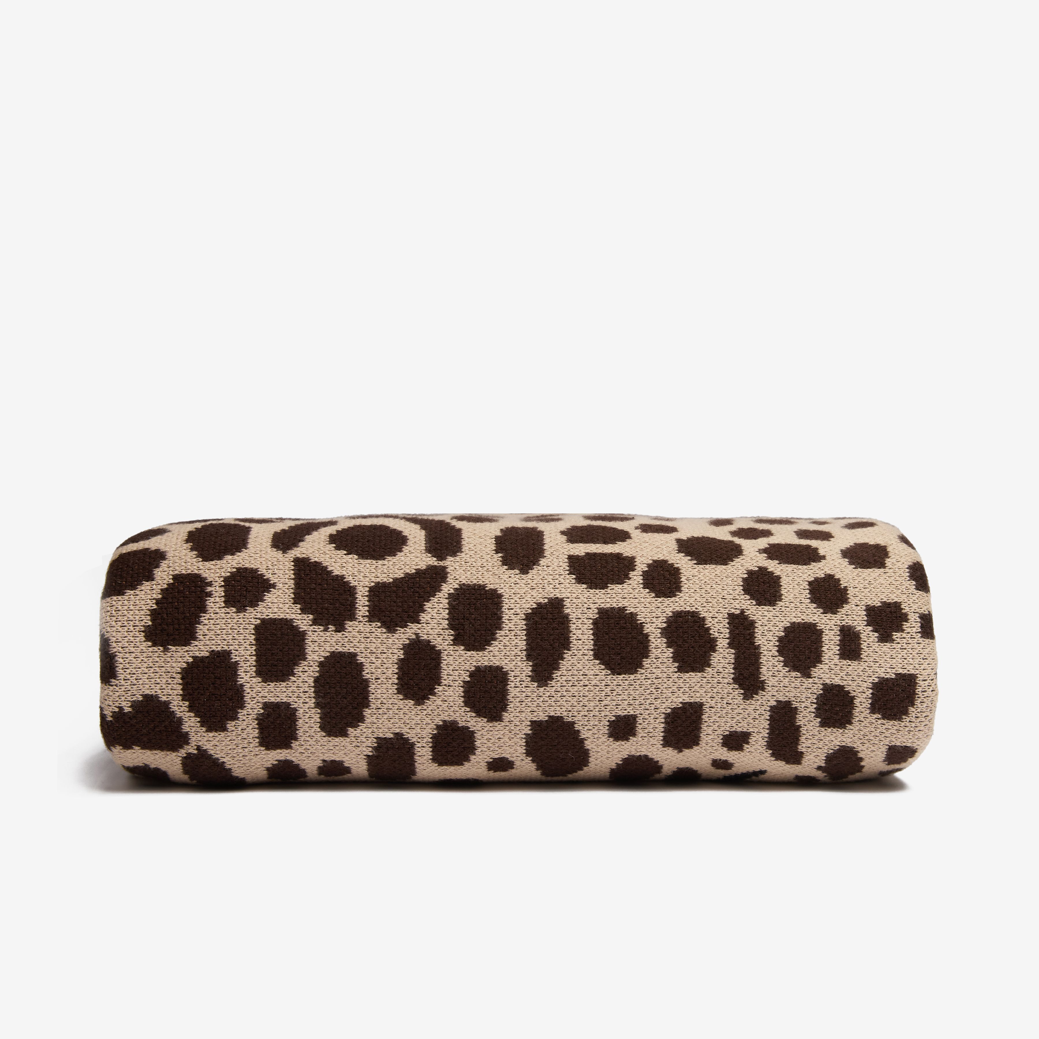 Coperta 130 - Leopard - Beige
