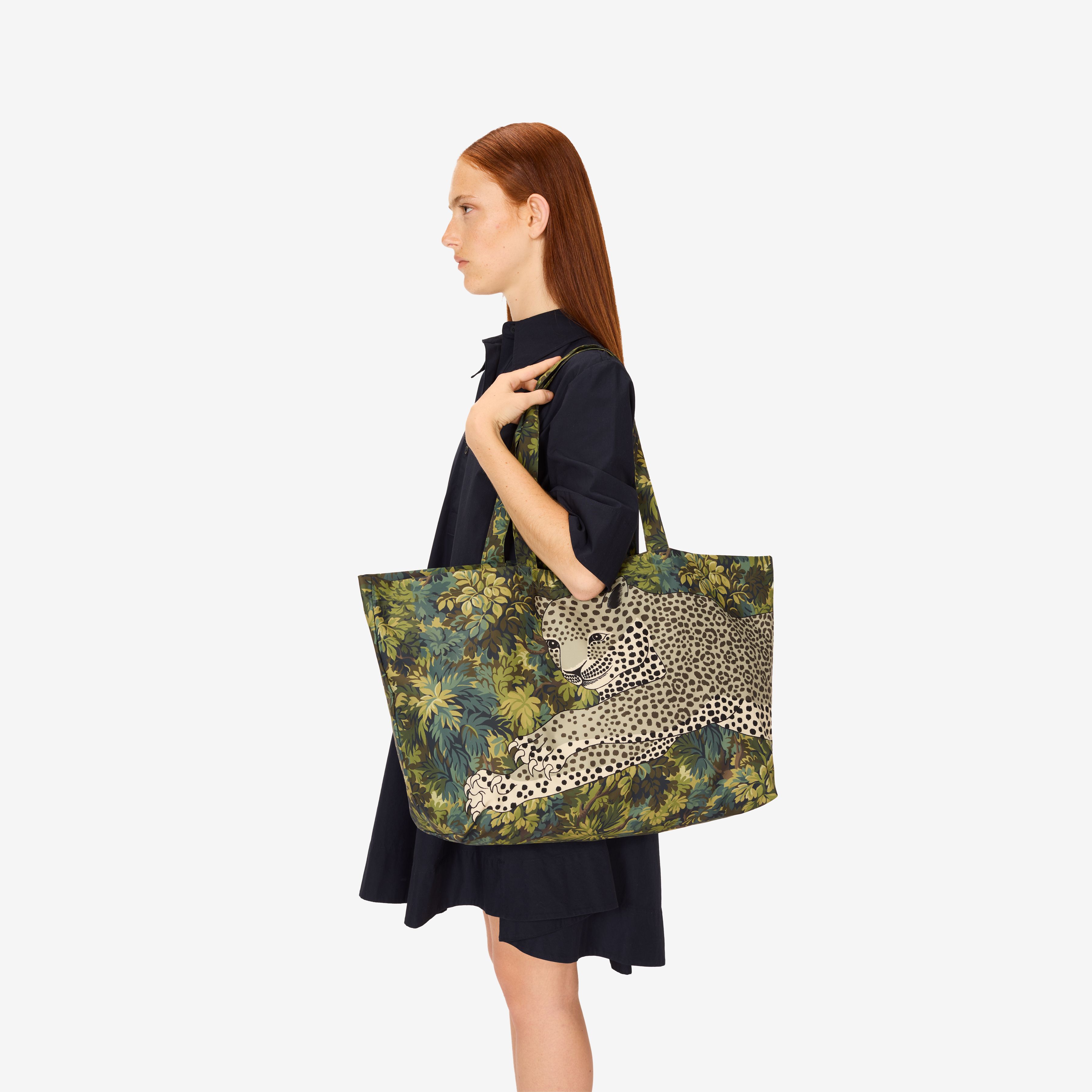 Maxi Shopper Bag - Mike - Khaki